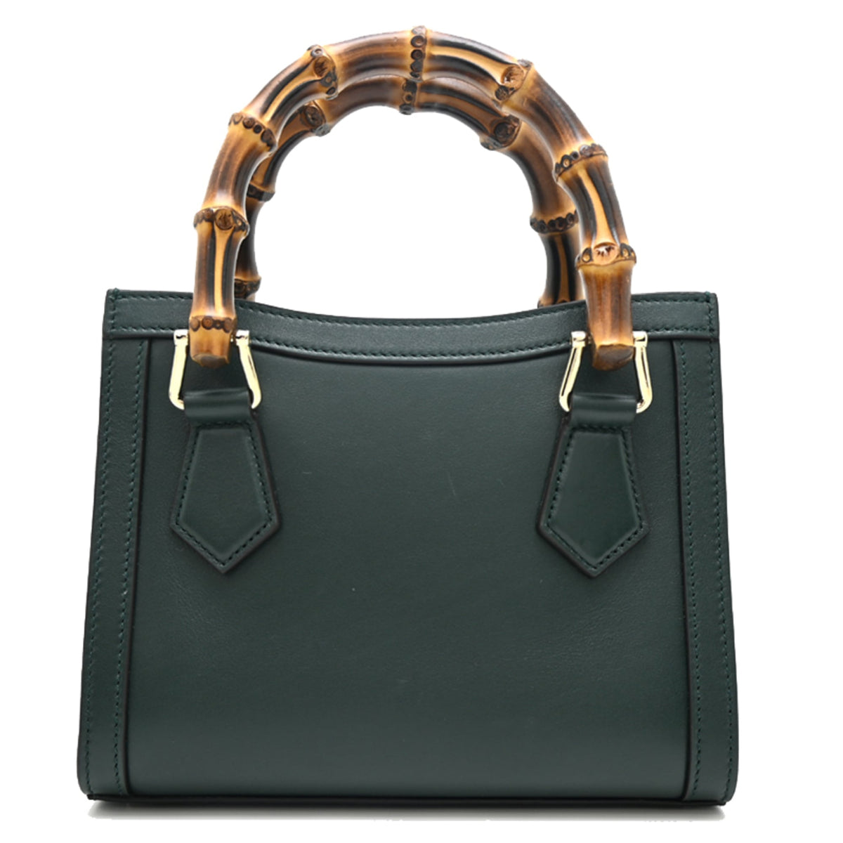 Gucci Green Leather Handbag (Pre-Owned)