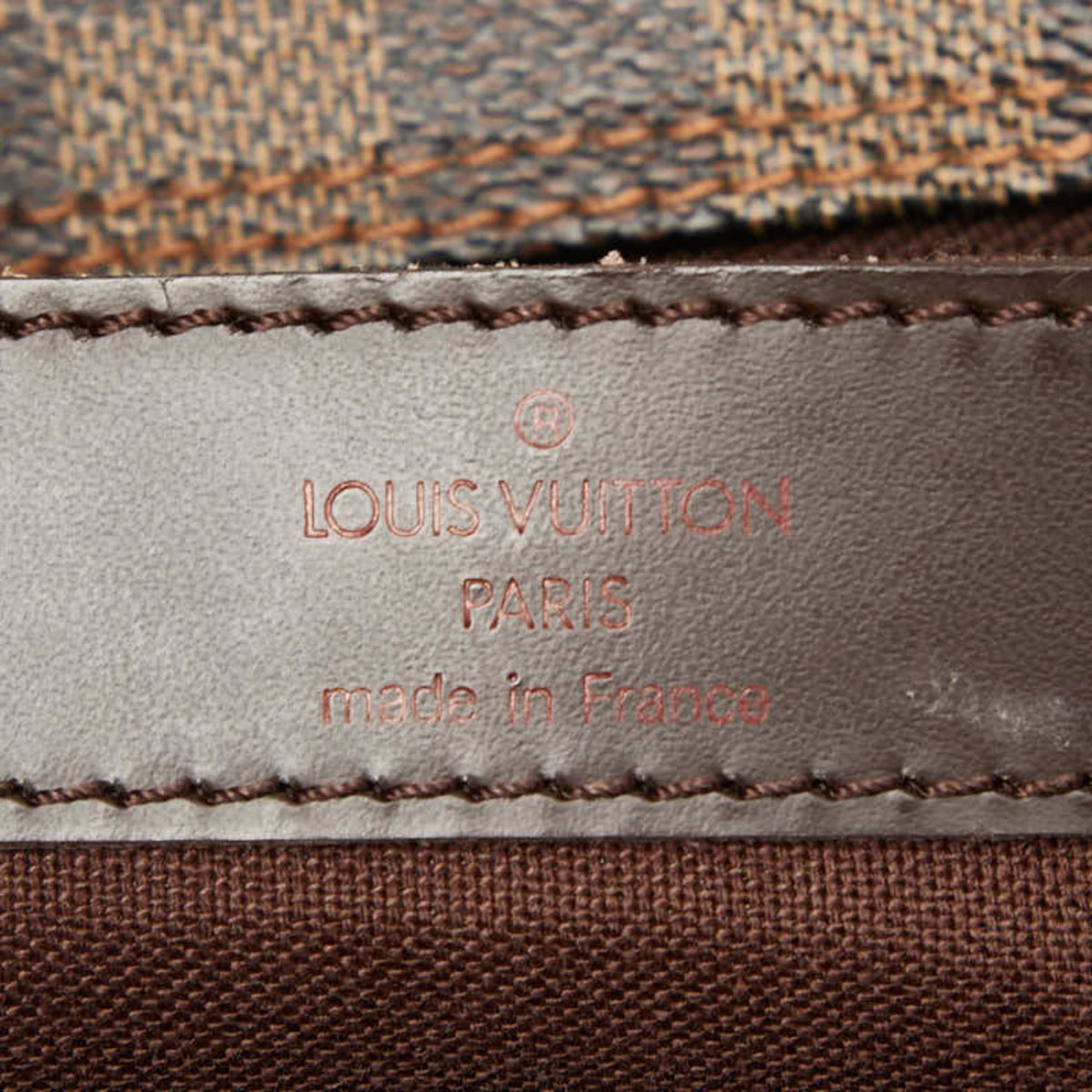 Louis Vuitton Damier Brown Pvc Leather Shoulder Bag (Pre-Owned)