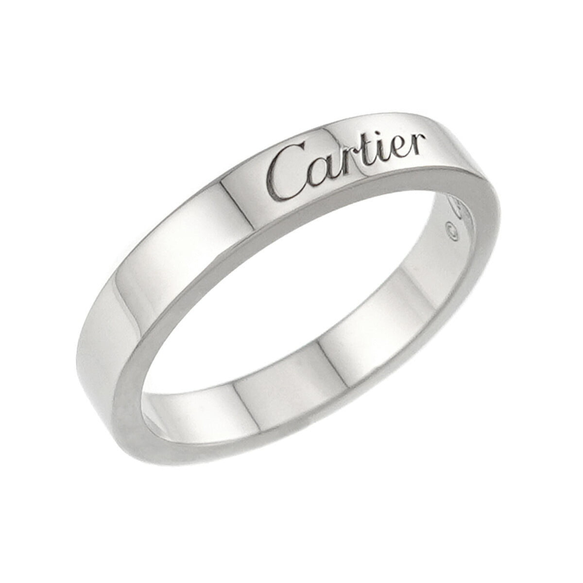 Cartier Platinum 950 Band Ring (Pre-Owned)