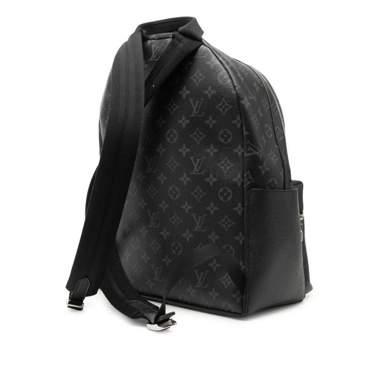 Louis Vuitton Black Pvc Leather Backpack (Pre-Owned)