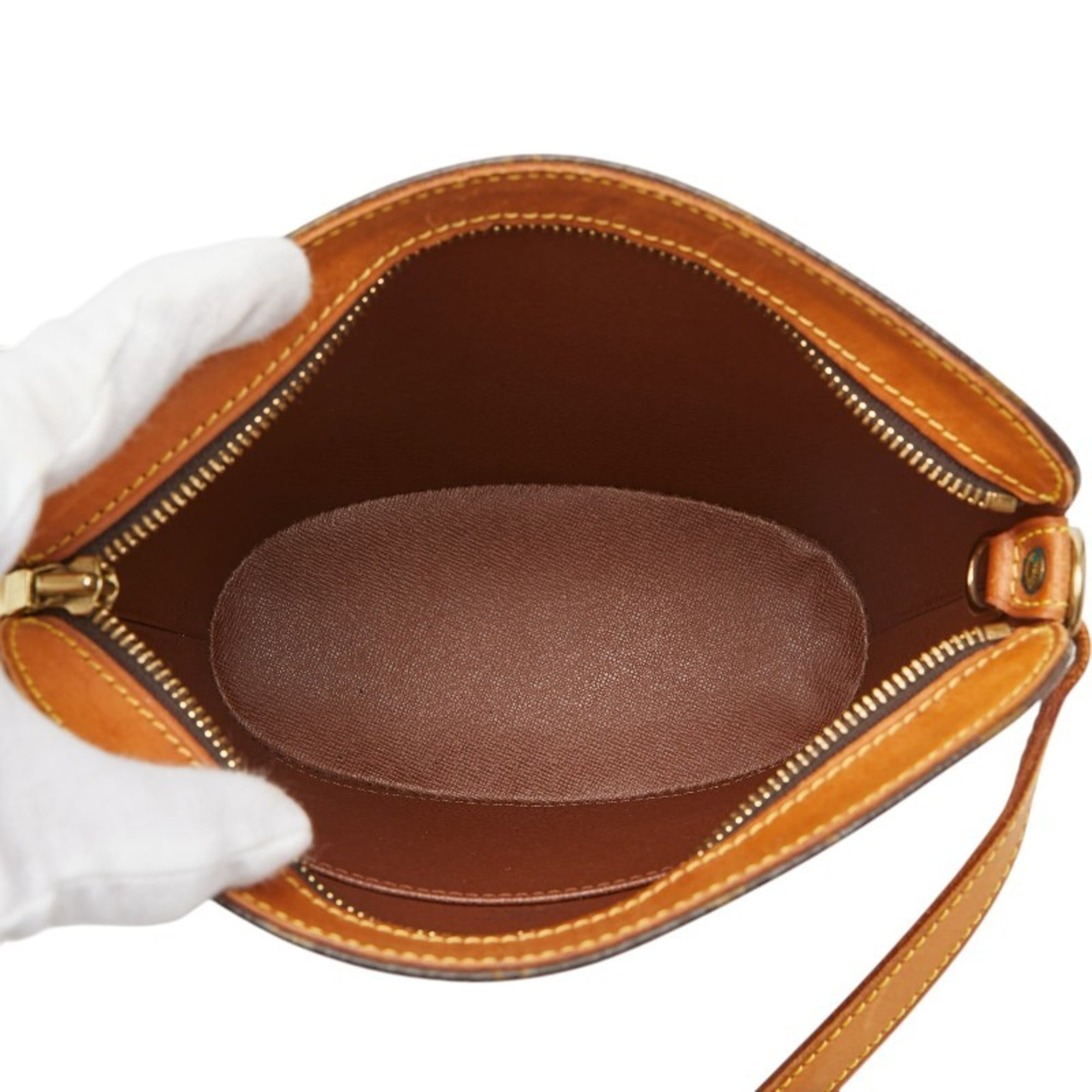 Louis Vuitton Monogram Brown Pvc Leather Shoulder Bag (Pre-Owned)