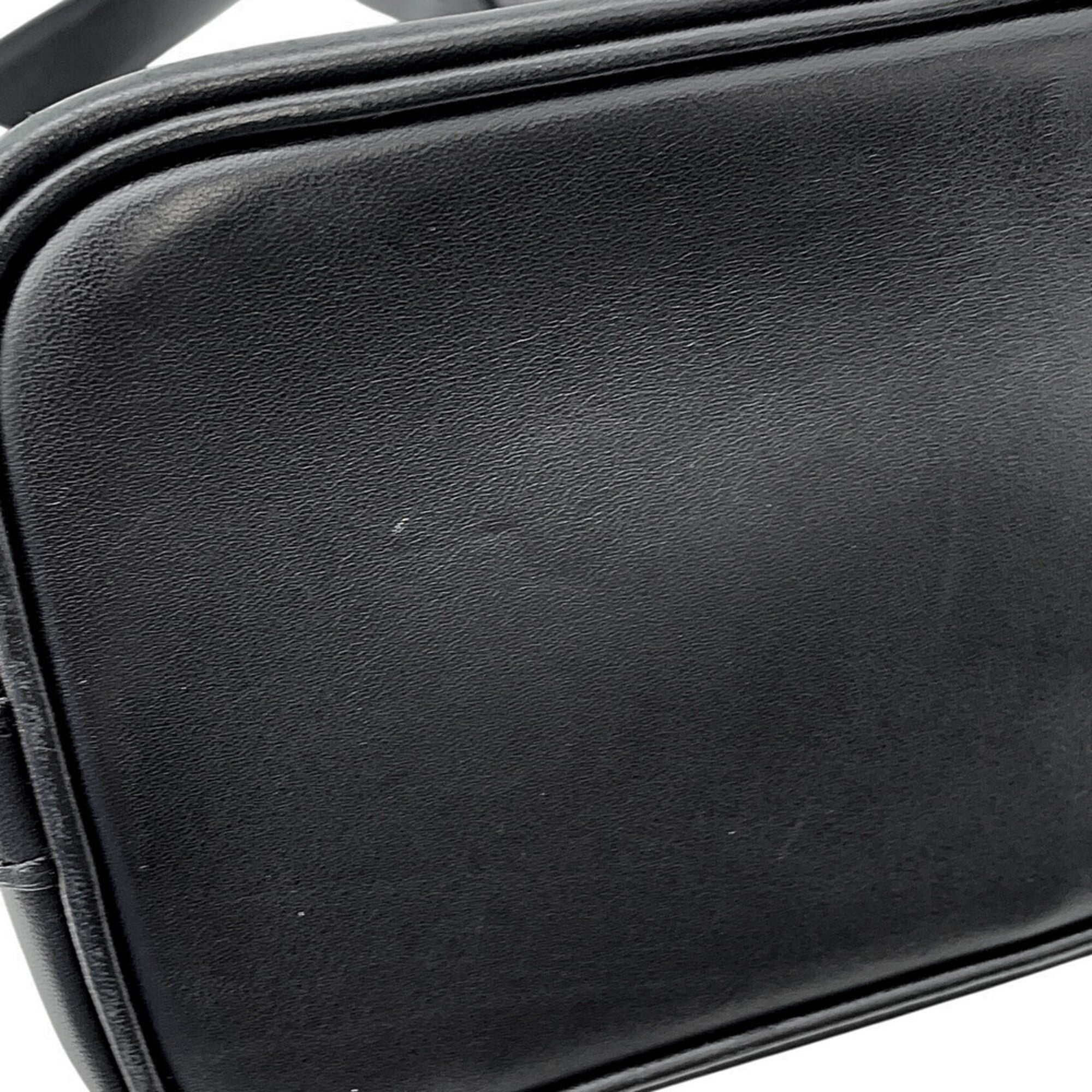Louis Vuitton Noir Monogram Handbag Pouch Shoulder Bag (Pre-Owned)