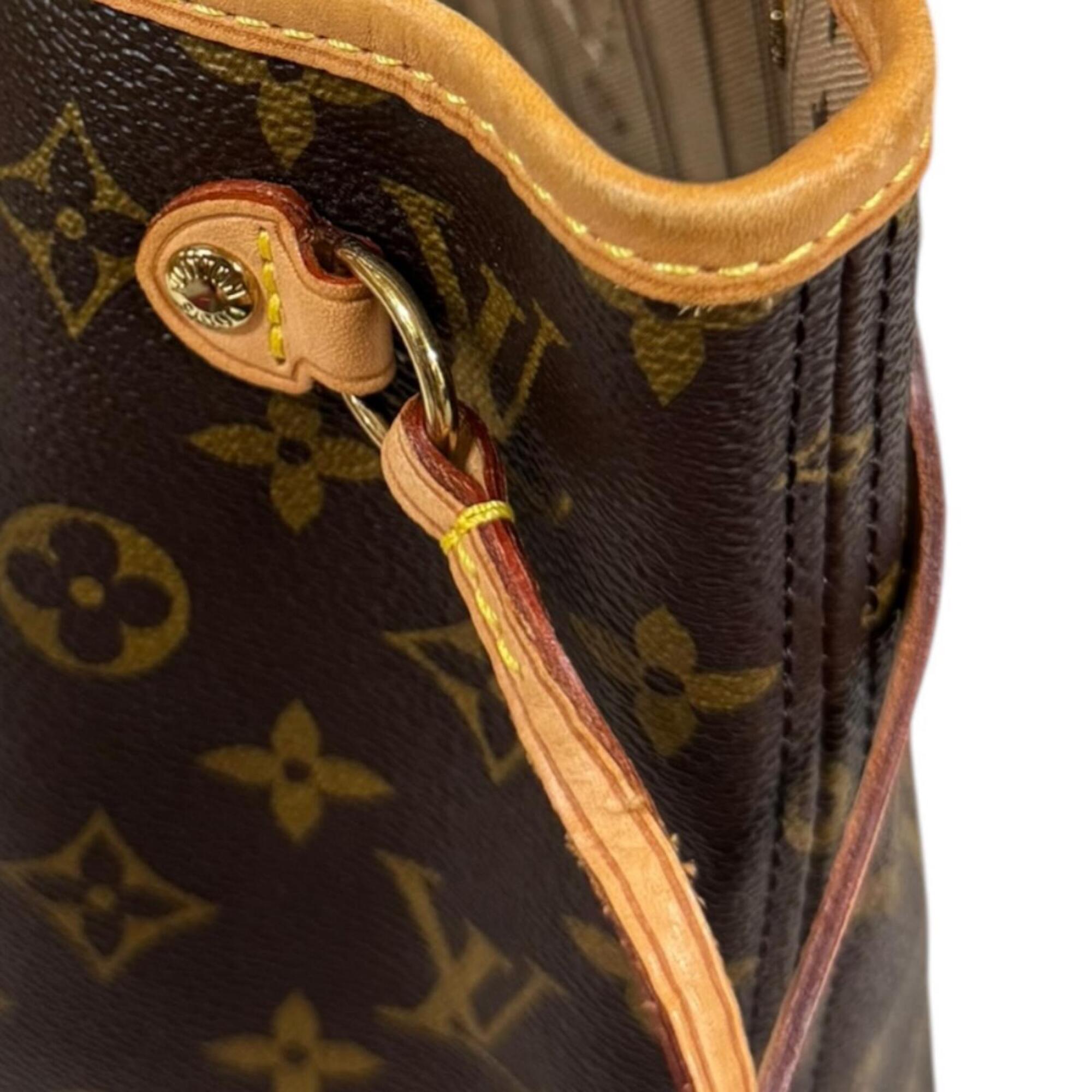 Louis Vuitton Brown Monogram Canvas Tote Bag (Pre-Owned)