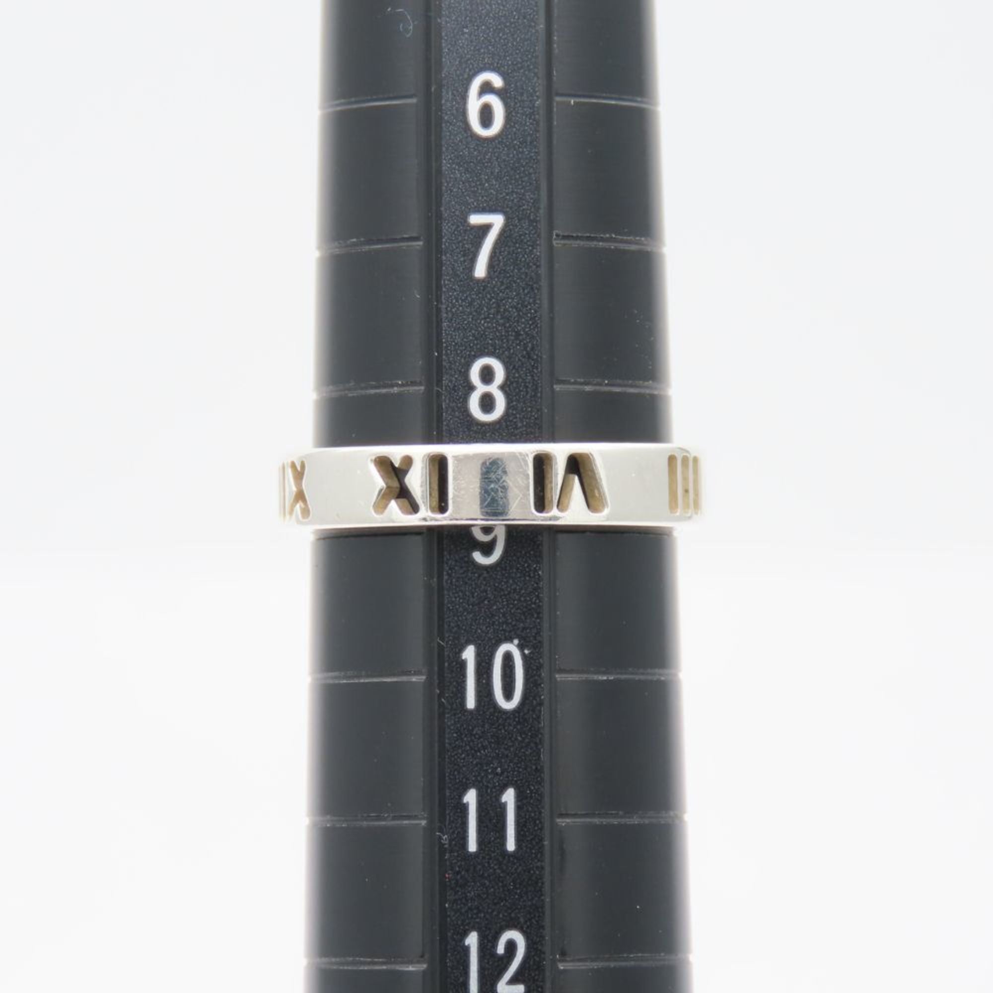 Tiffany Silver Silver 925 Band Ring (Pre-Owned)