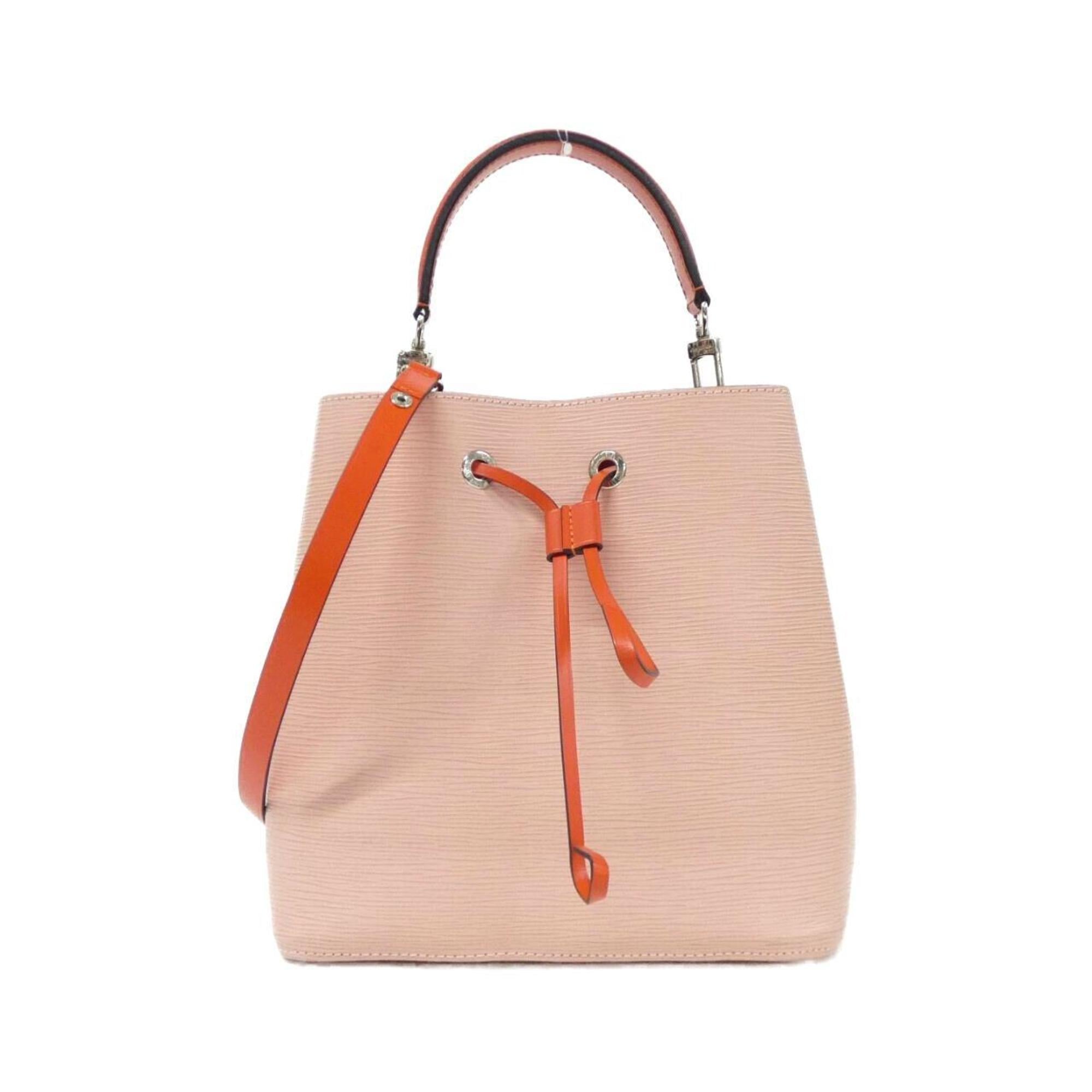 Louis Vuitton Rose Leather Shoulder Bag (Pre-Owned)