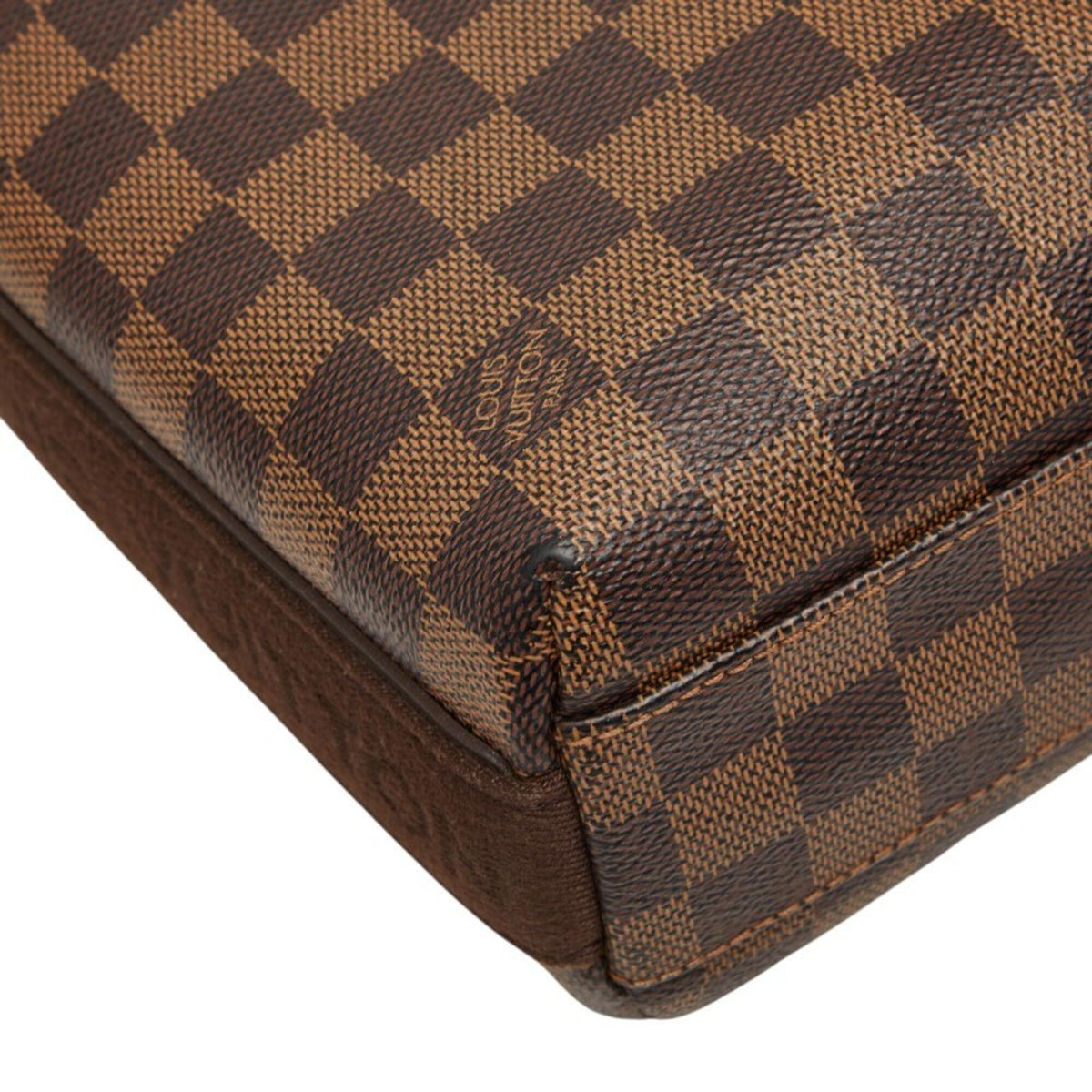 Louis Vuitton Brown Pvc Leather Shoulder Bag (Pre-Owned)