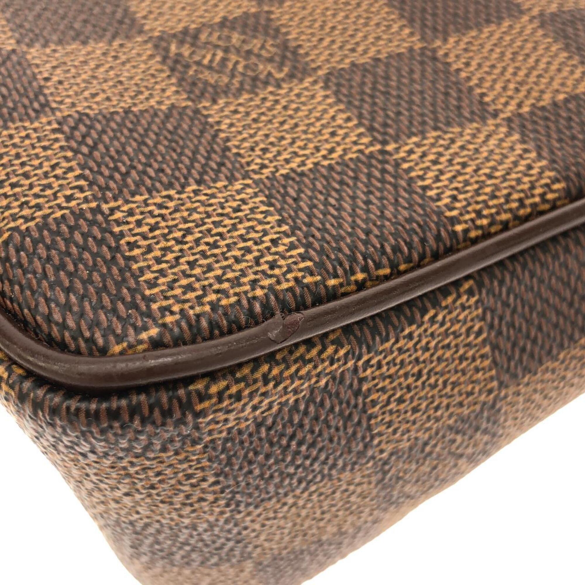 Louis Vuitton Damier Canvas Ebene Coated Canvas Shoulder Bag (Pre-Owned)