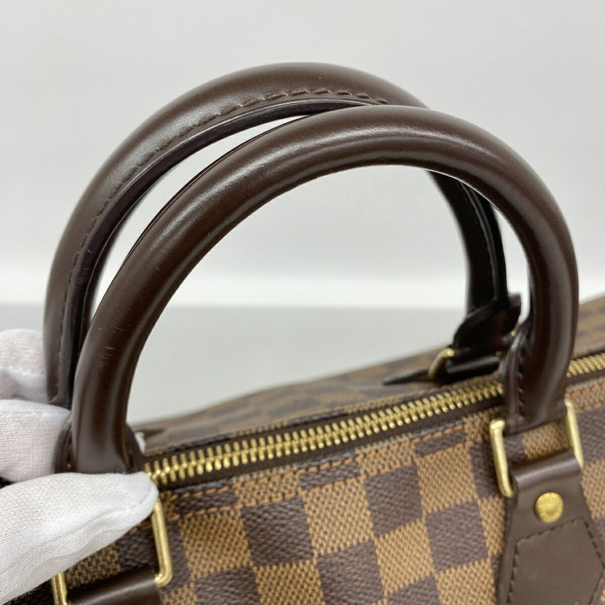 Louis Vuitton Ebene Handbag (Pre-Owned)