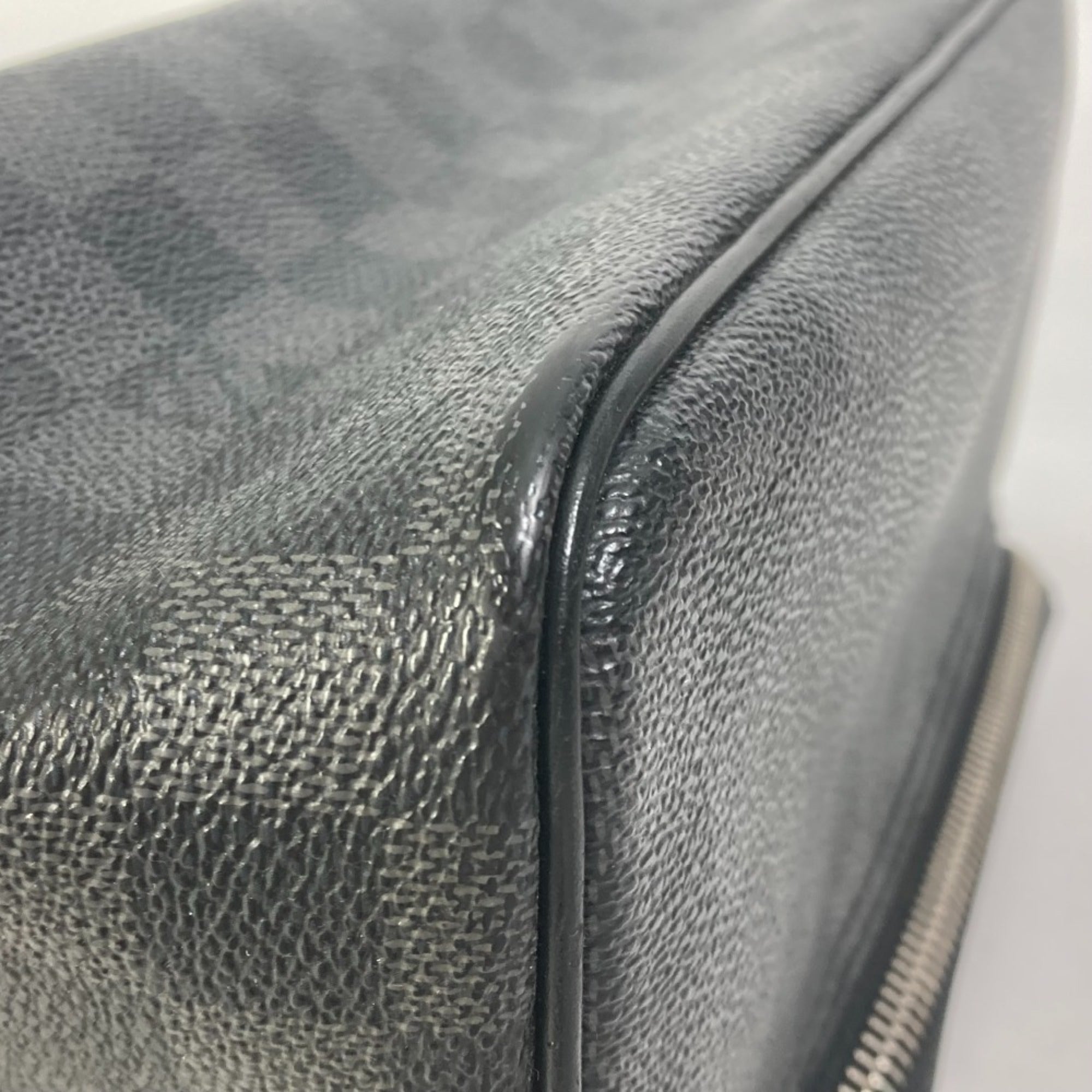 Louis Vuitton Damier Graphite Black Galle Damier Graphite Clutch Bag Pouch (Pre-Owned)