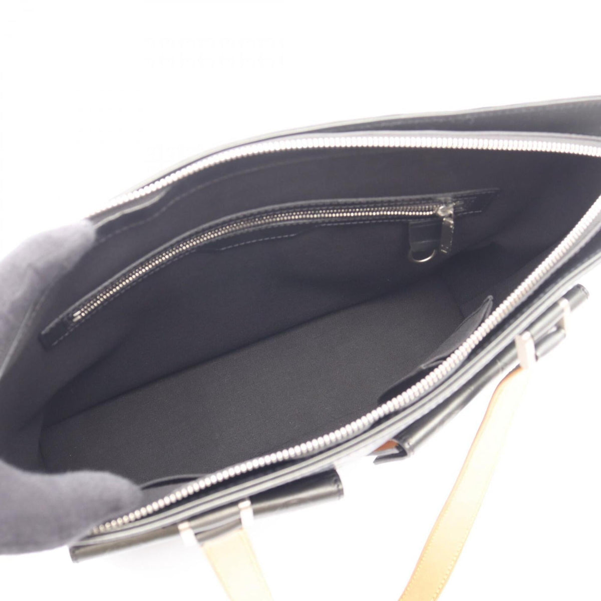 Louis Vuitton Monogram Mat Black Handbag Tote Bag (Pre-Owned)