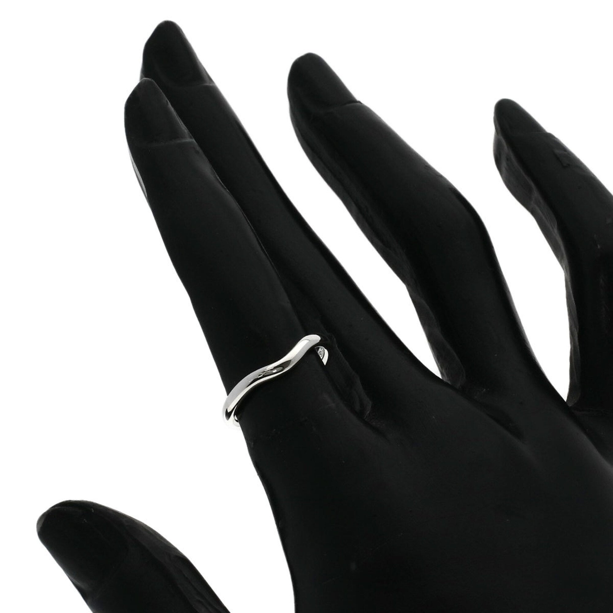 Tiffany Silver Silver Band Ring (Pre-Owned)