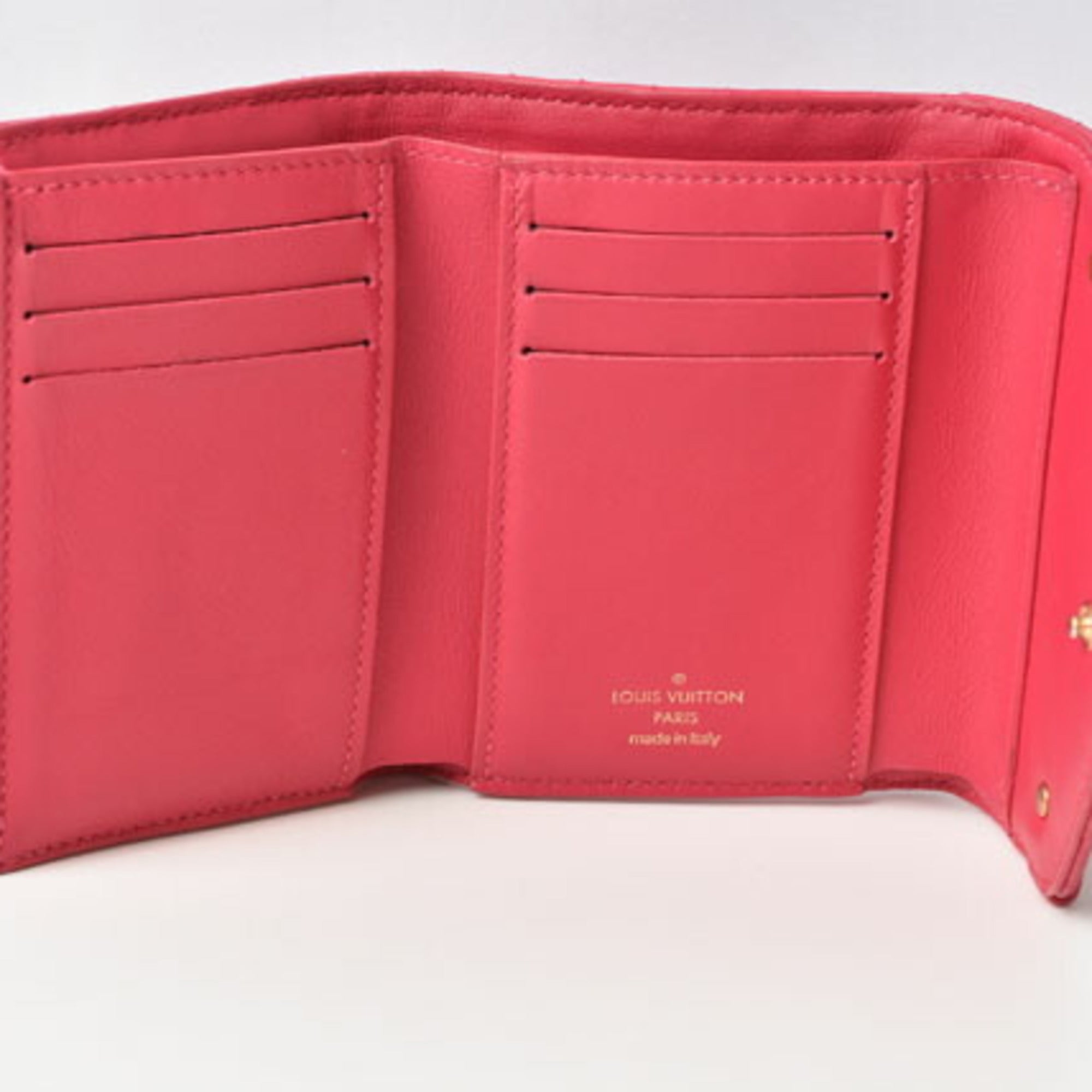 Louis Vuitton Freesia Epi Leather Wallet (Tri-Fold) (Pre-Owned)