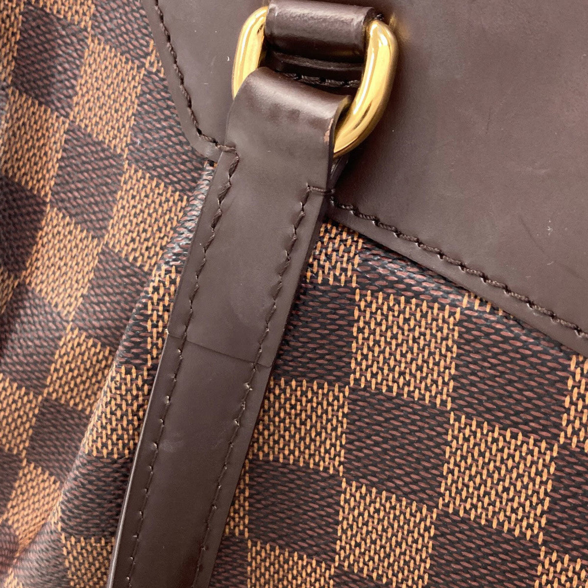 Louis Vuitton Brown Damier Canvas Ebene Damier Canvas Tote Bag (Pre-Owned)