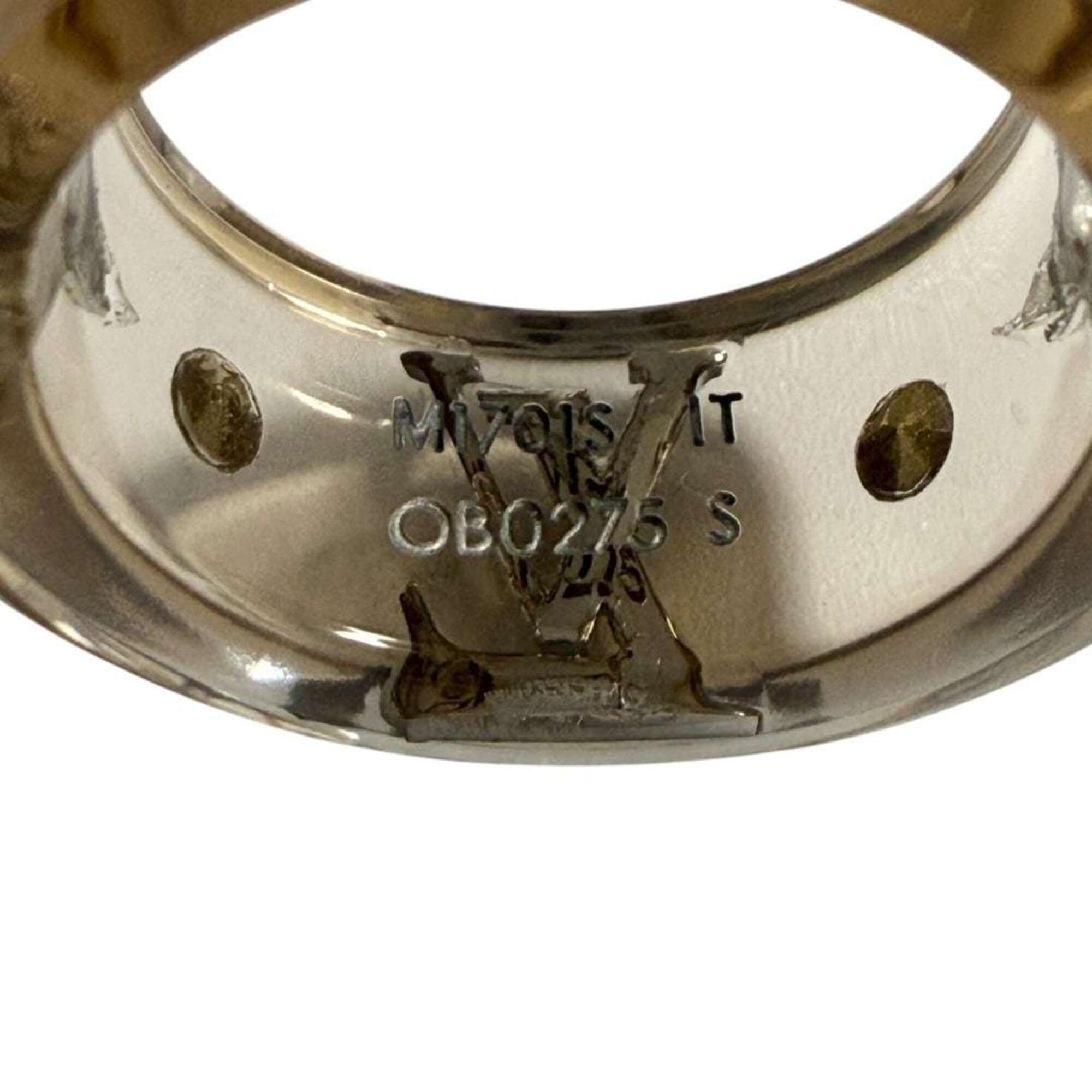Louis Vuitton Resin Rhinestone Band Ring (Pre-Owned)