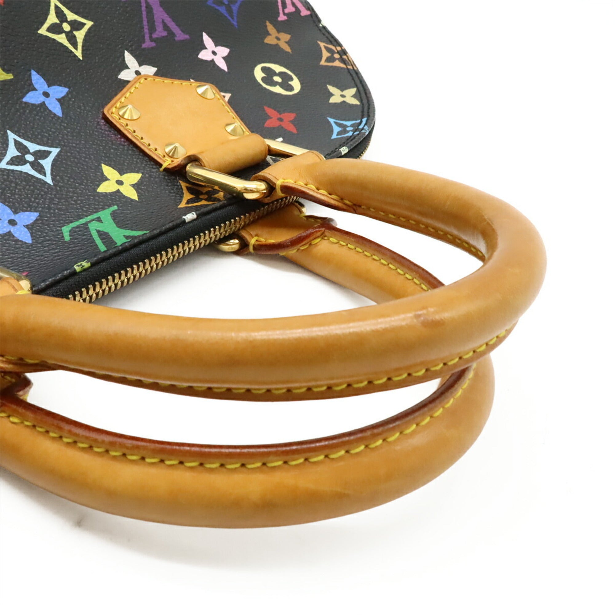 Louis Vuitton Black Monogram Multi-Color Noir Monogram Multicolore Canvas Pvc Handbag (Pre-Owned)