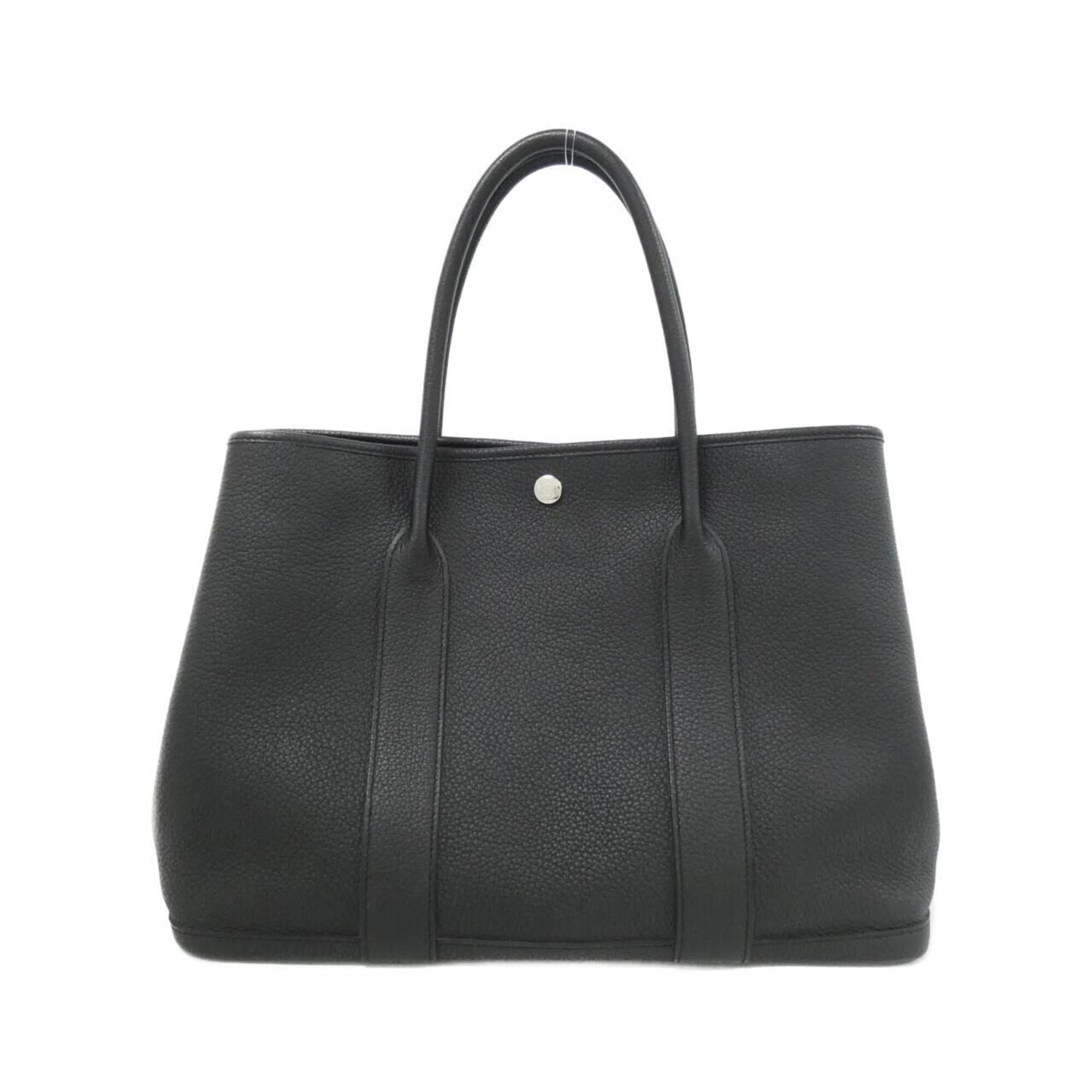 Hermes Black Negonda Leather Handbag (Pre-Owned)