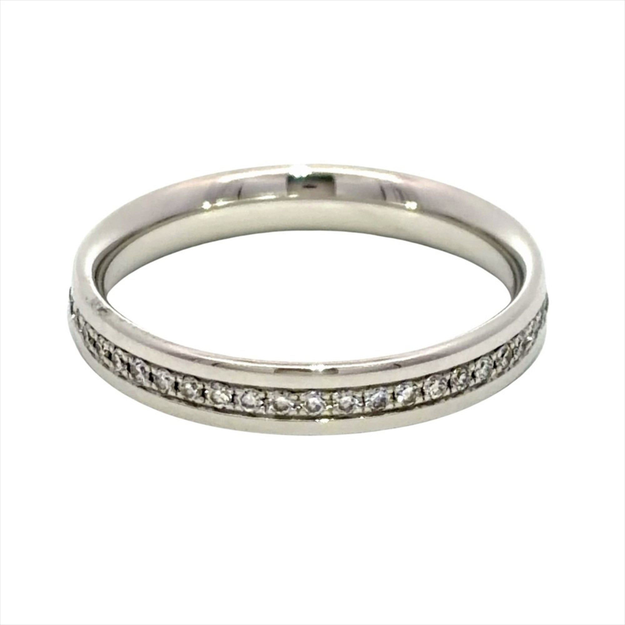 Tiffany Metro White Gold (18K) Band Ring (Pre-Owned)