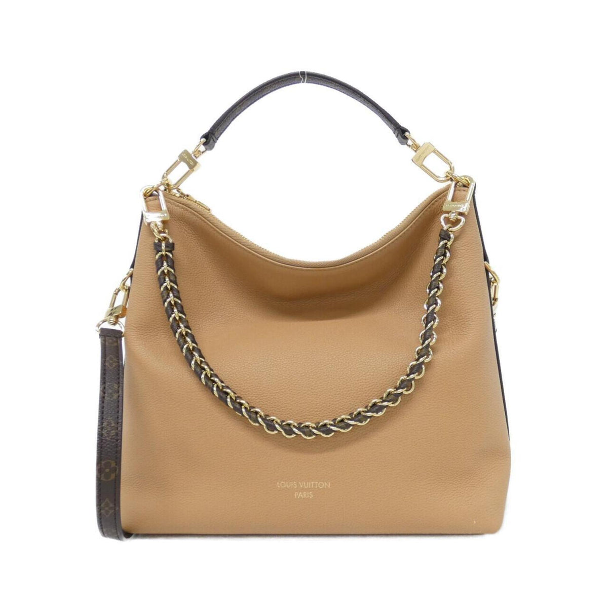 Louis Vuitton Beige Leather Handbag (Pre-Owned)