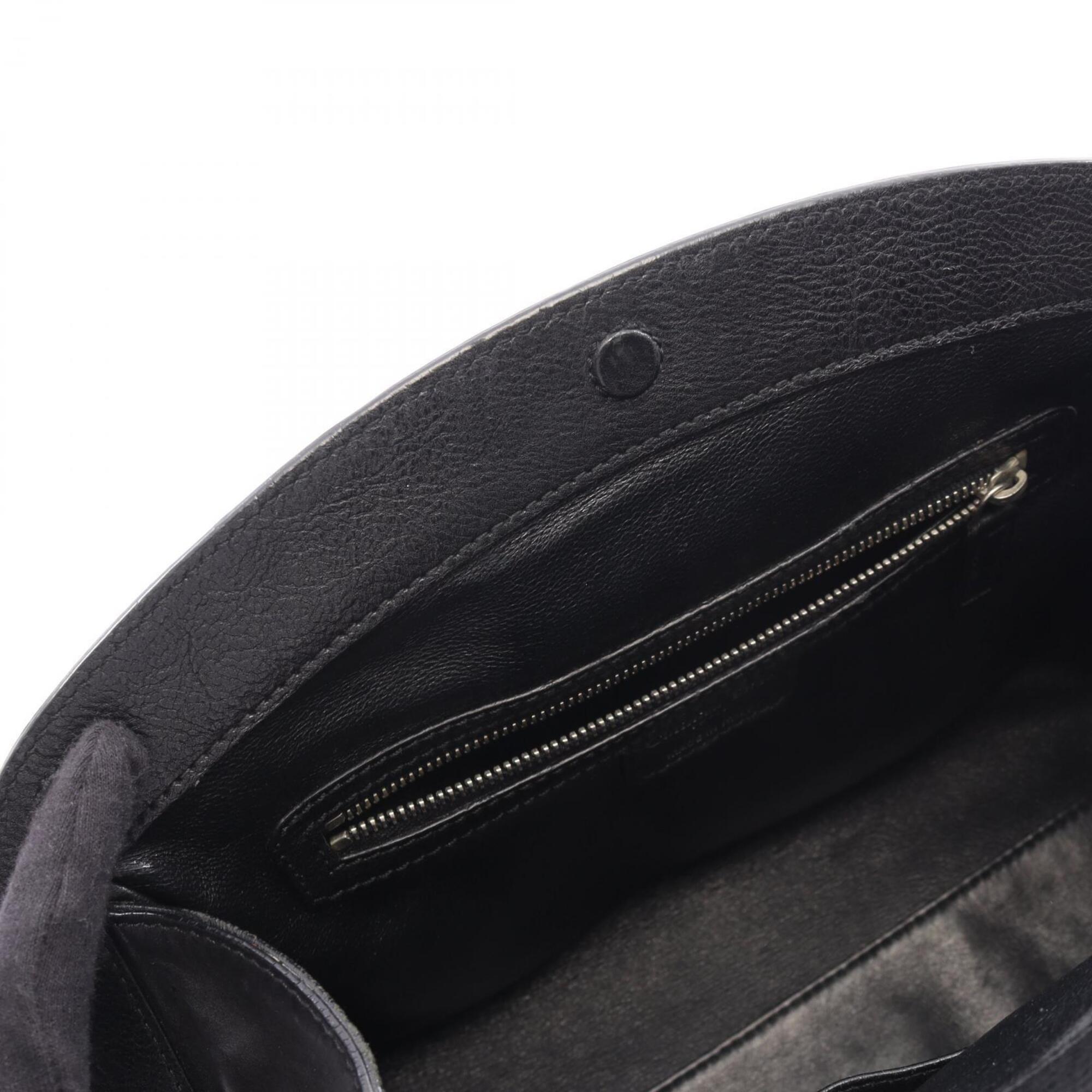 Christian Dior Black Leather Handbag (Pre-Owned)