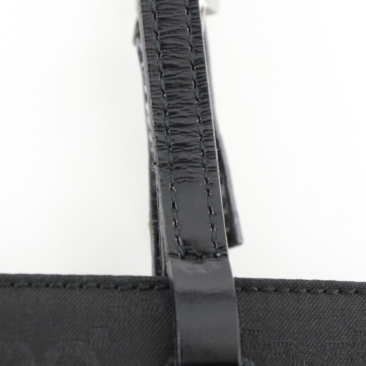 Gucci Black Gg Canvas Tote Bag (Pre-Owned)