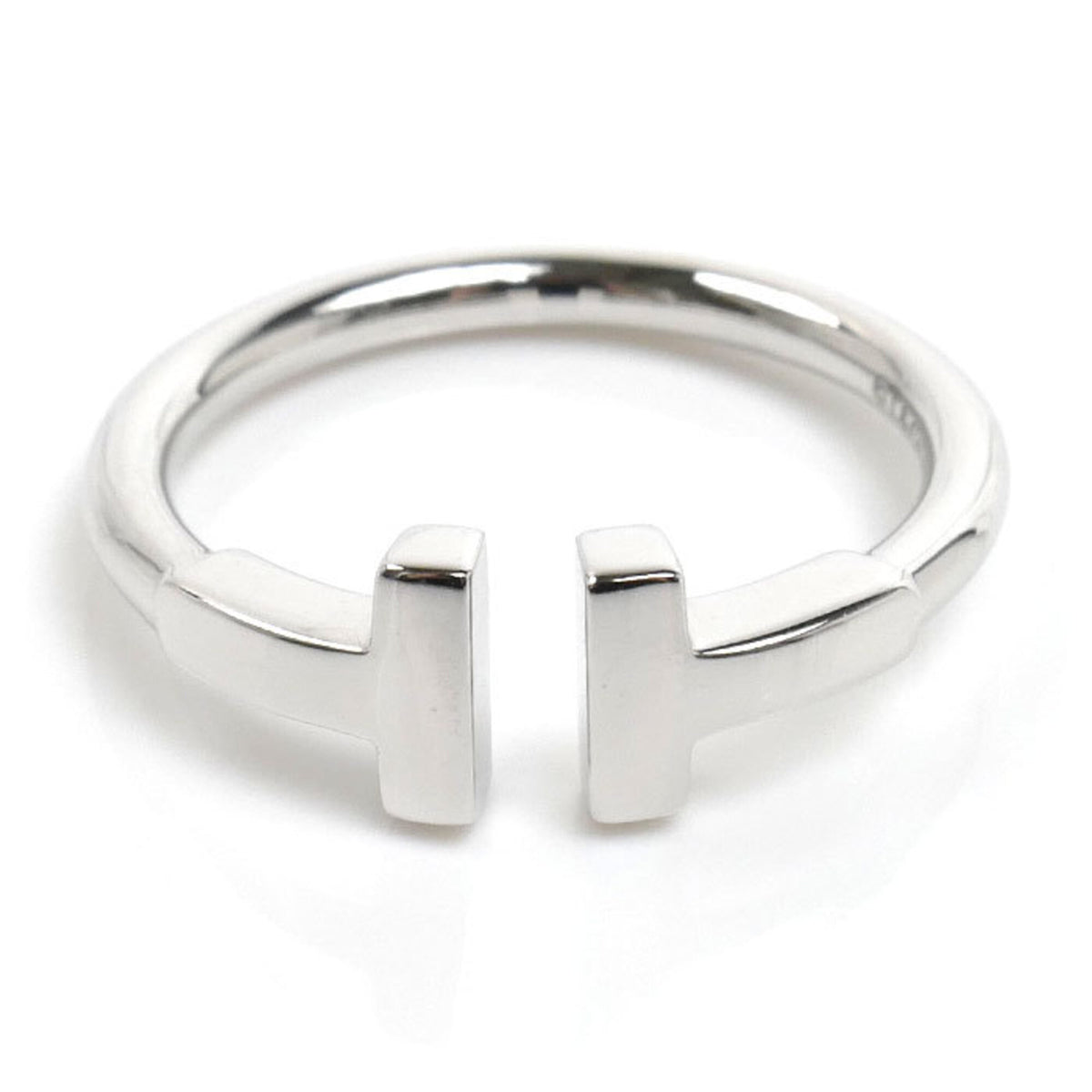Tiffany White Gold (18K) Band Ring (Pre-Owned)
