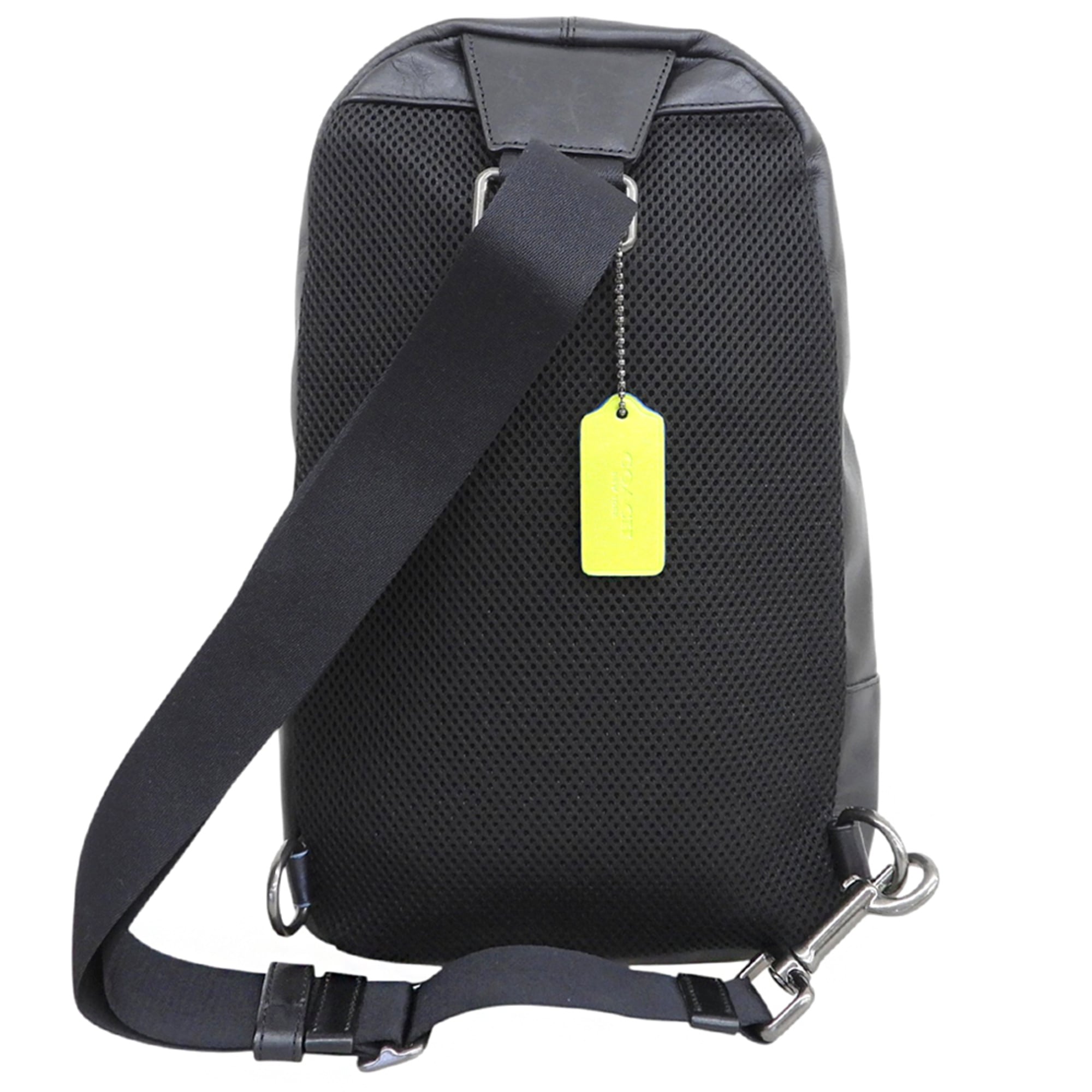 Coach Black Coated Canvas Sling Bag (Pre-Owned)