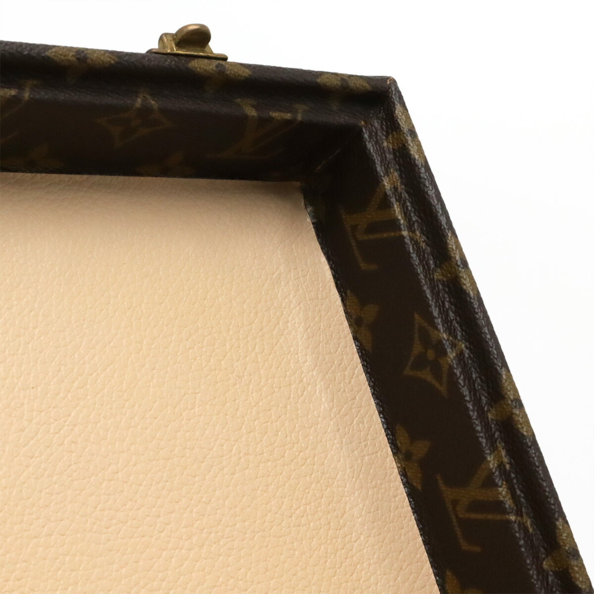 Louis Vuitton Brown Monogram Canvas Pvc Coated Canvas Attaché Case Handbag (Pre-Owned)