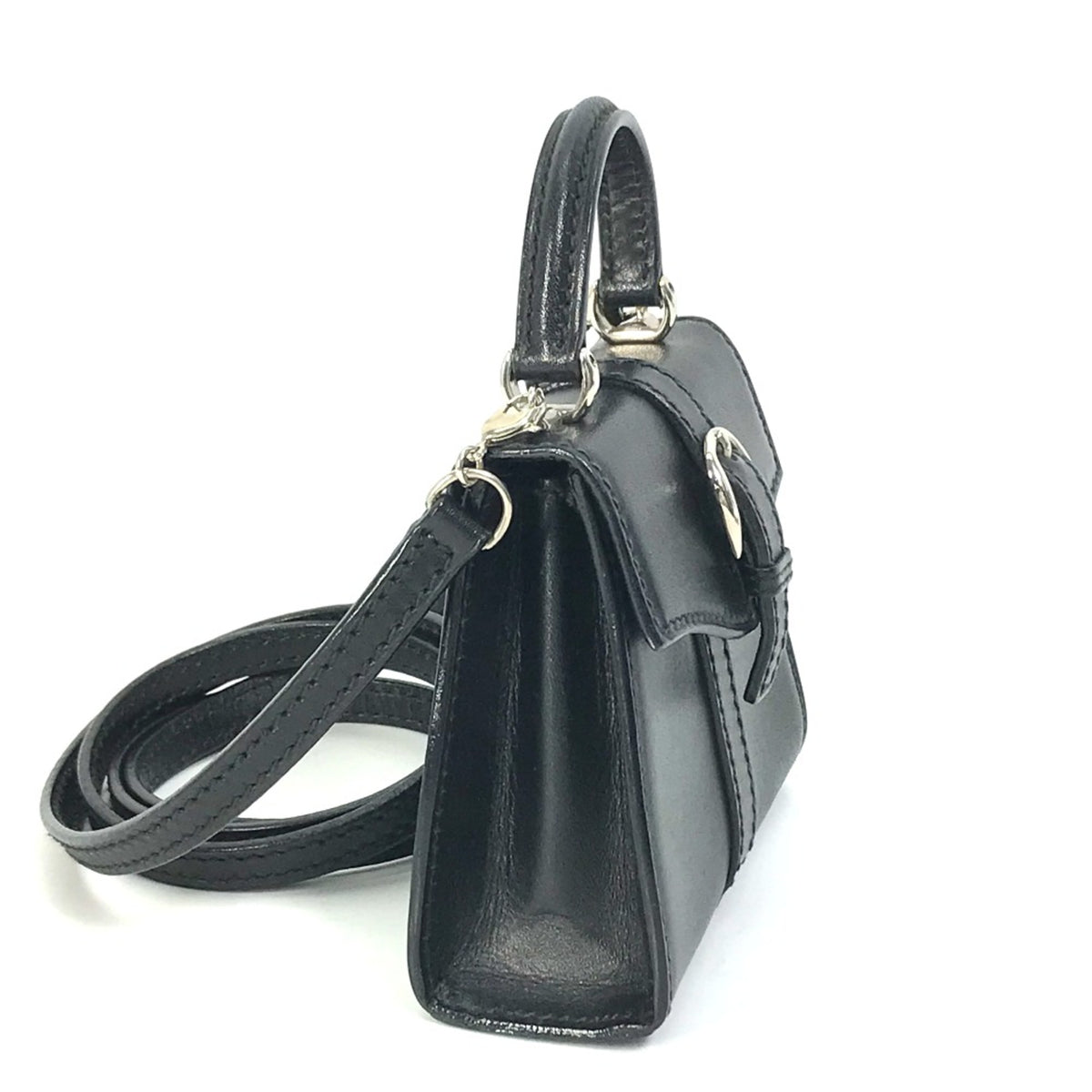 Gucci Black Leather Shoulder Bag (Pre-Owned)
