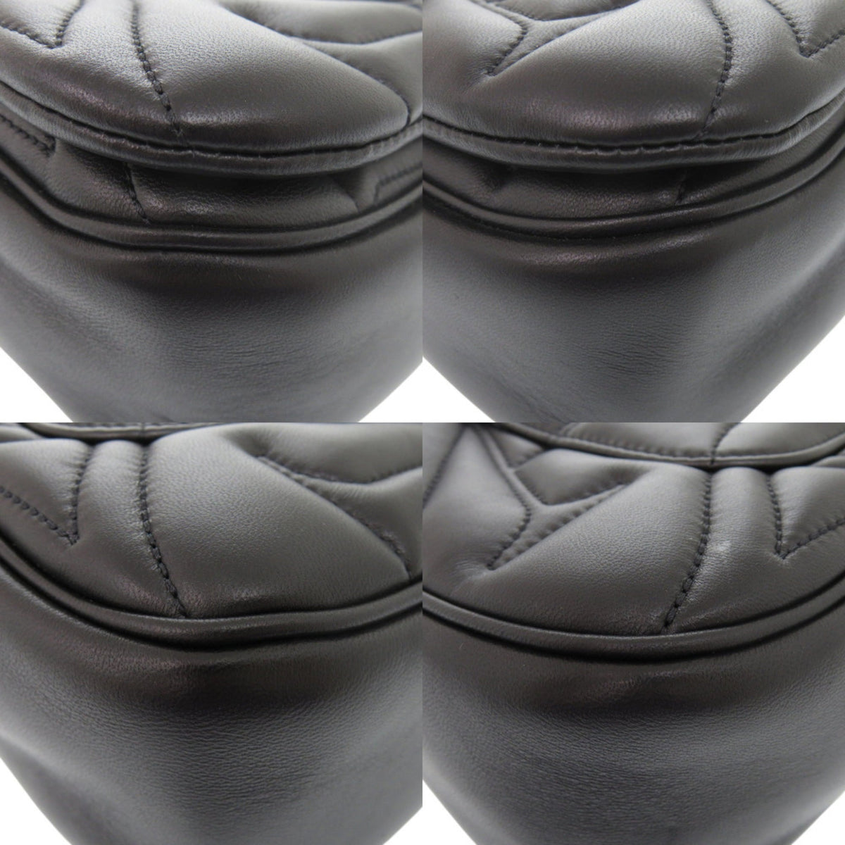 Alexander Mcqueen Black Leather Shoulder Bag (Pre-Owned)