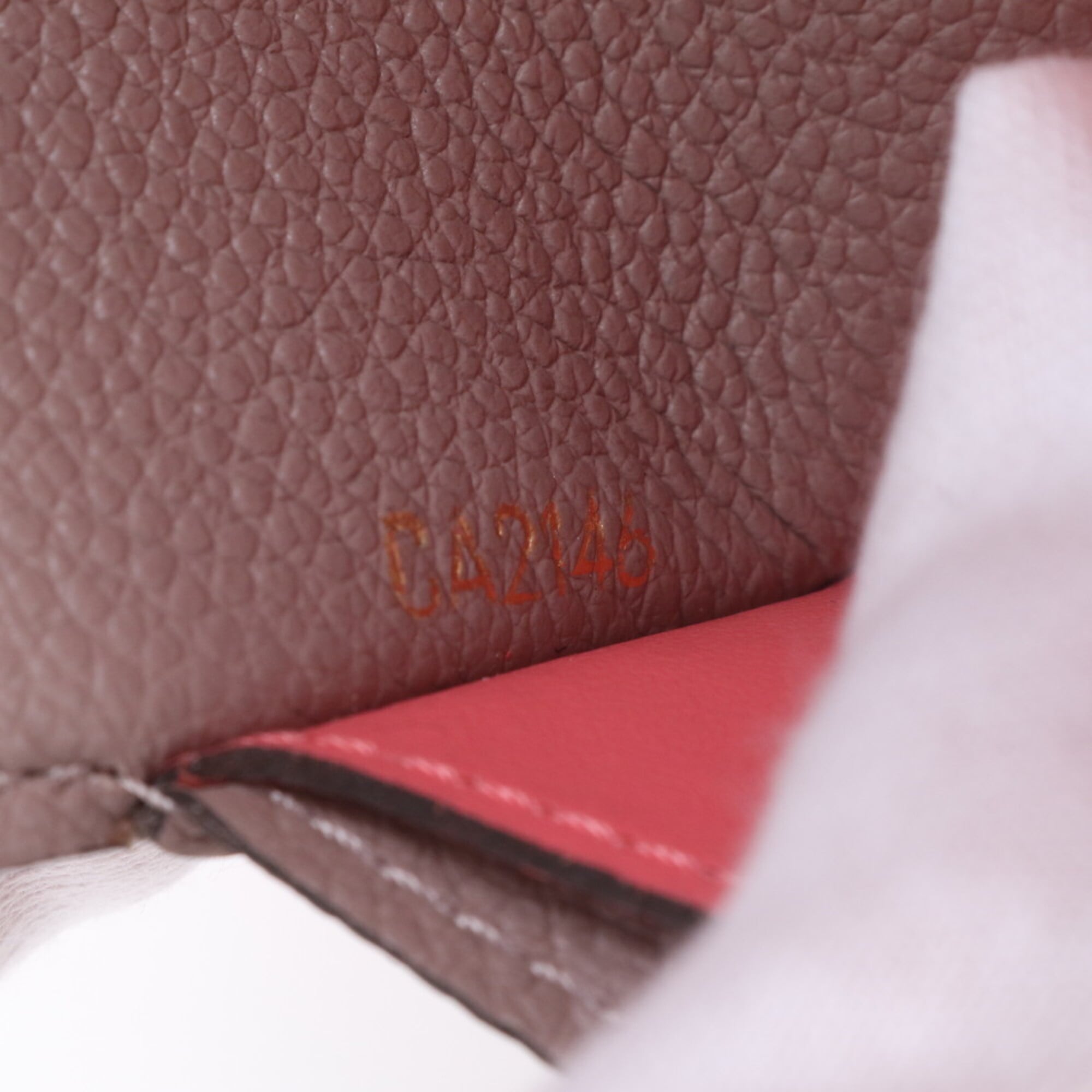 Louis Vuitton Blossom Leather Long Wallet (Bi-Fold) (Pre-Owned)