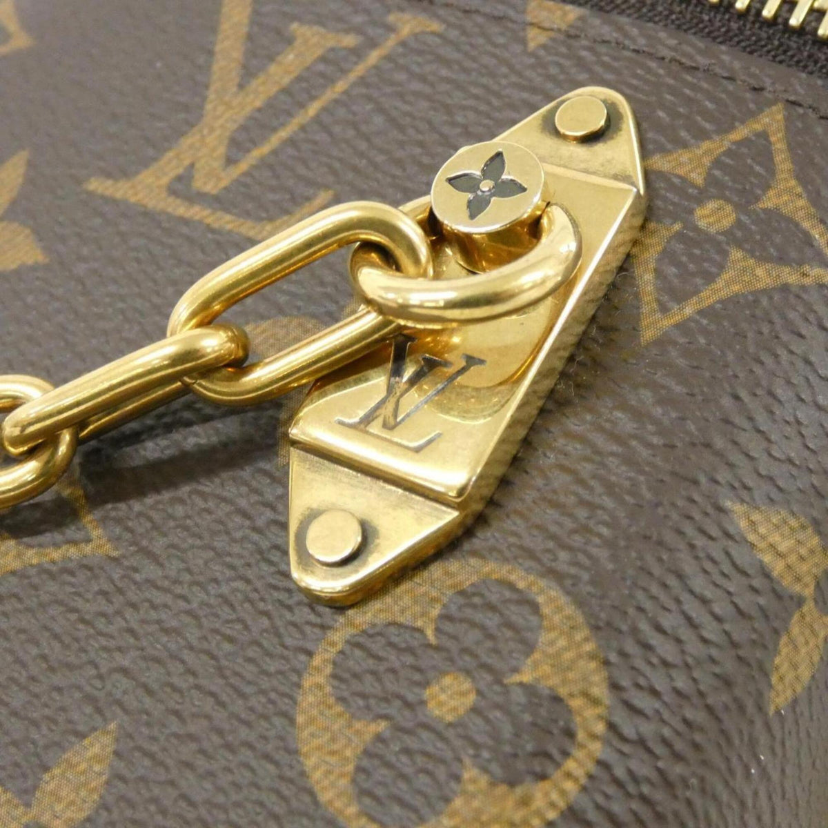 Louis Vuitton Marron Coated Canvas Handbag (Pre-Owned)