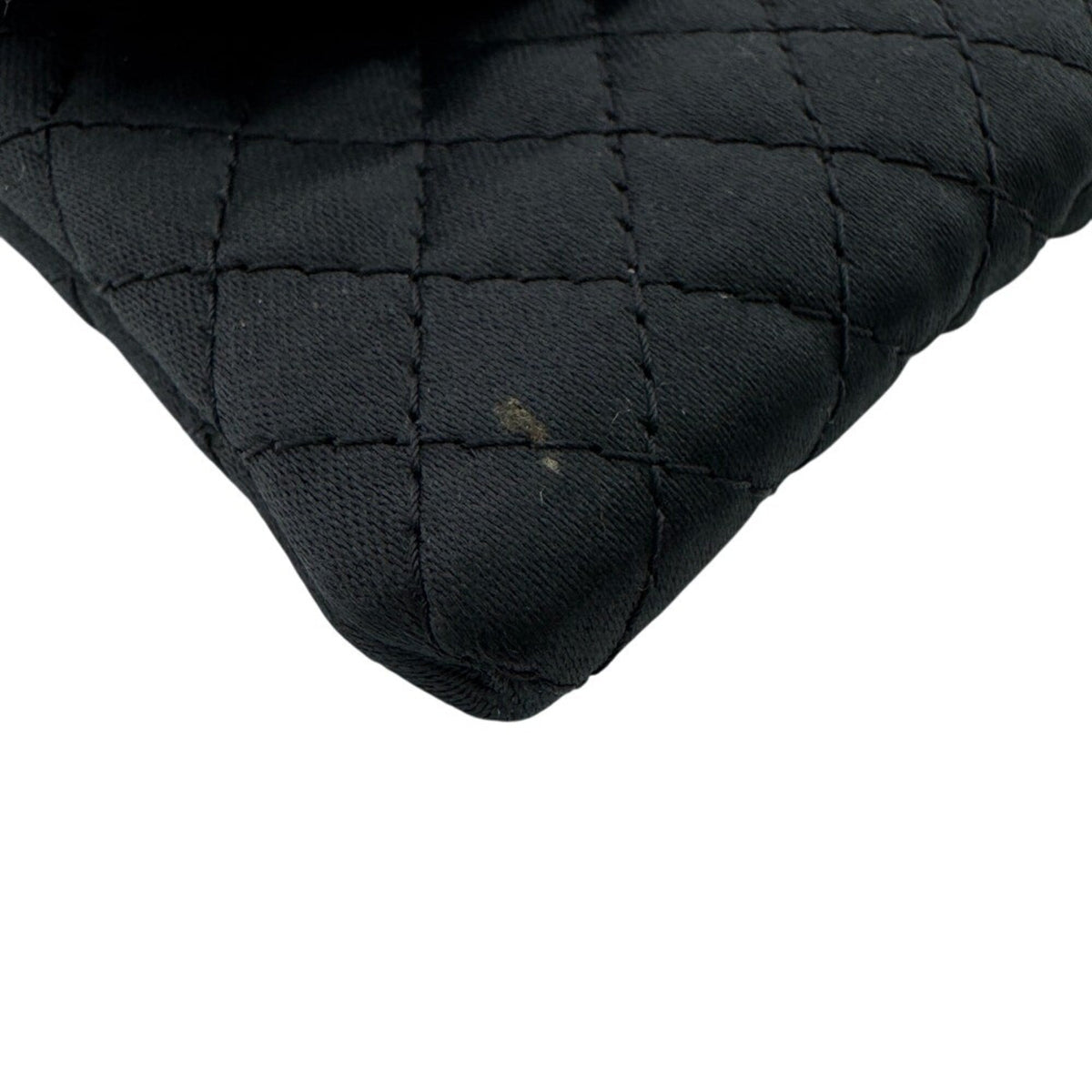 Chanel Black Leather Pouch (Pre-Owned)