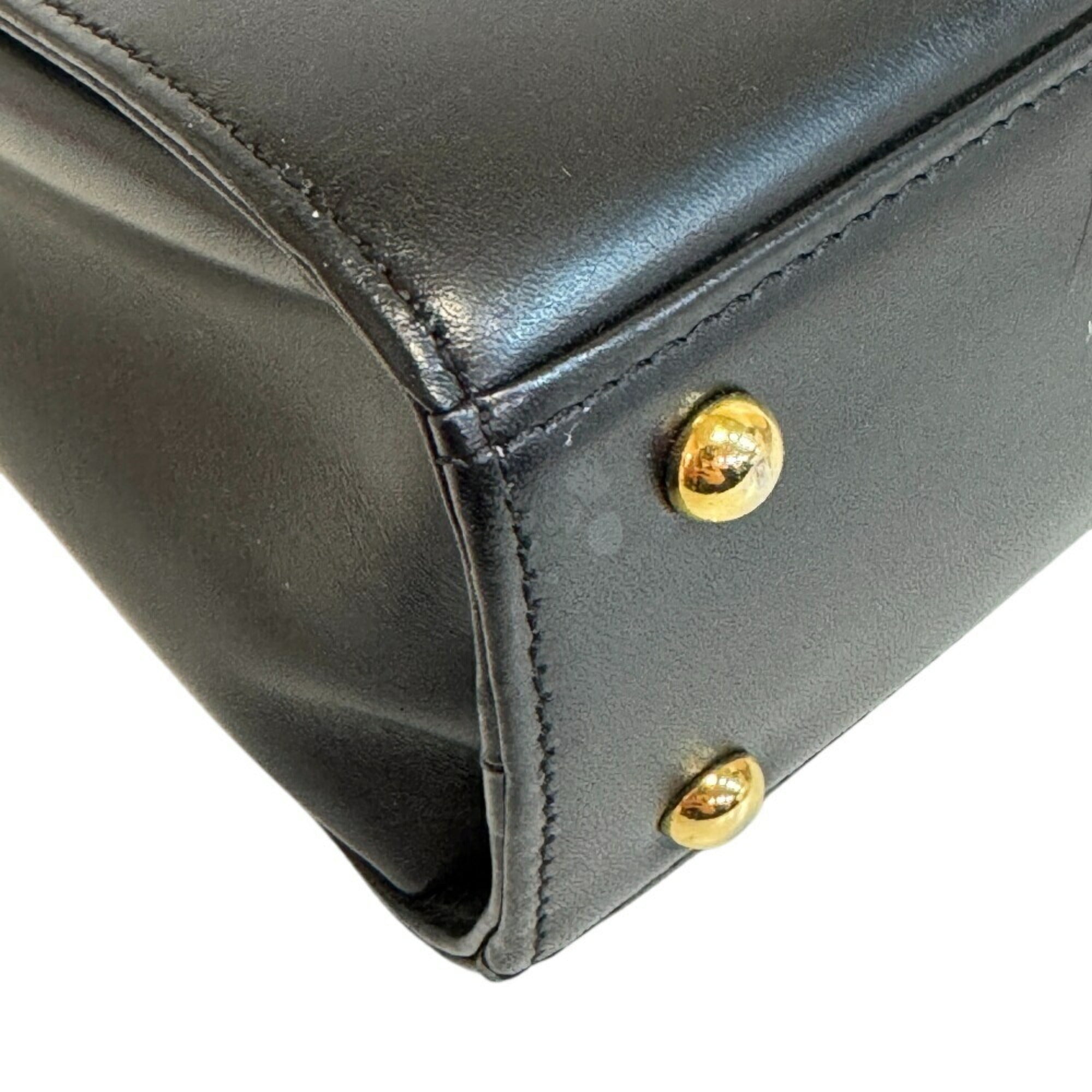 Givenchy Black Leather Handbag (Pre-Owned)