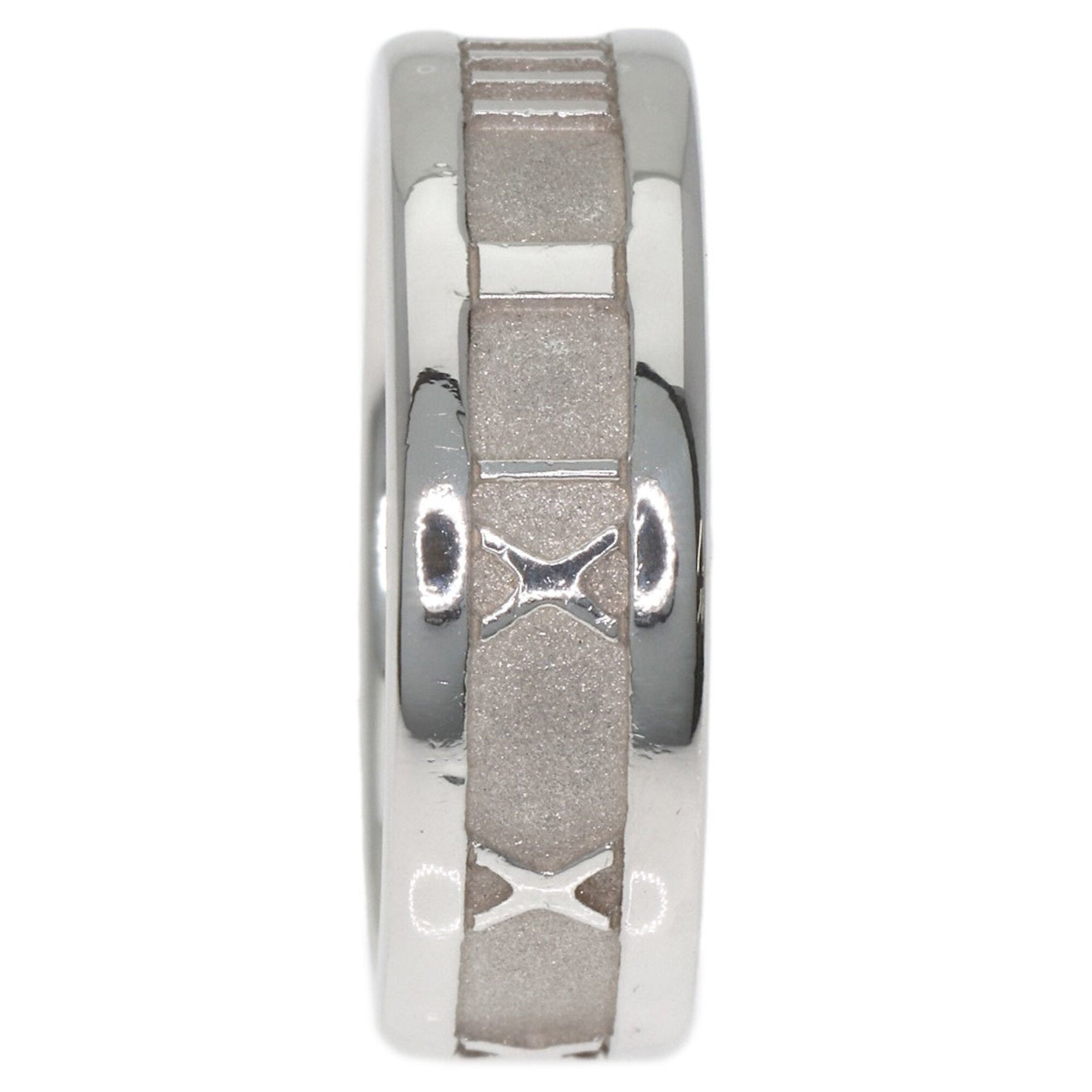 Tiffany Atlas Silver Band Ring (Pre-Owned)