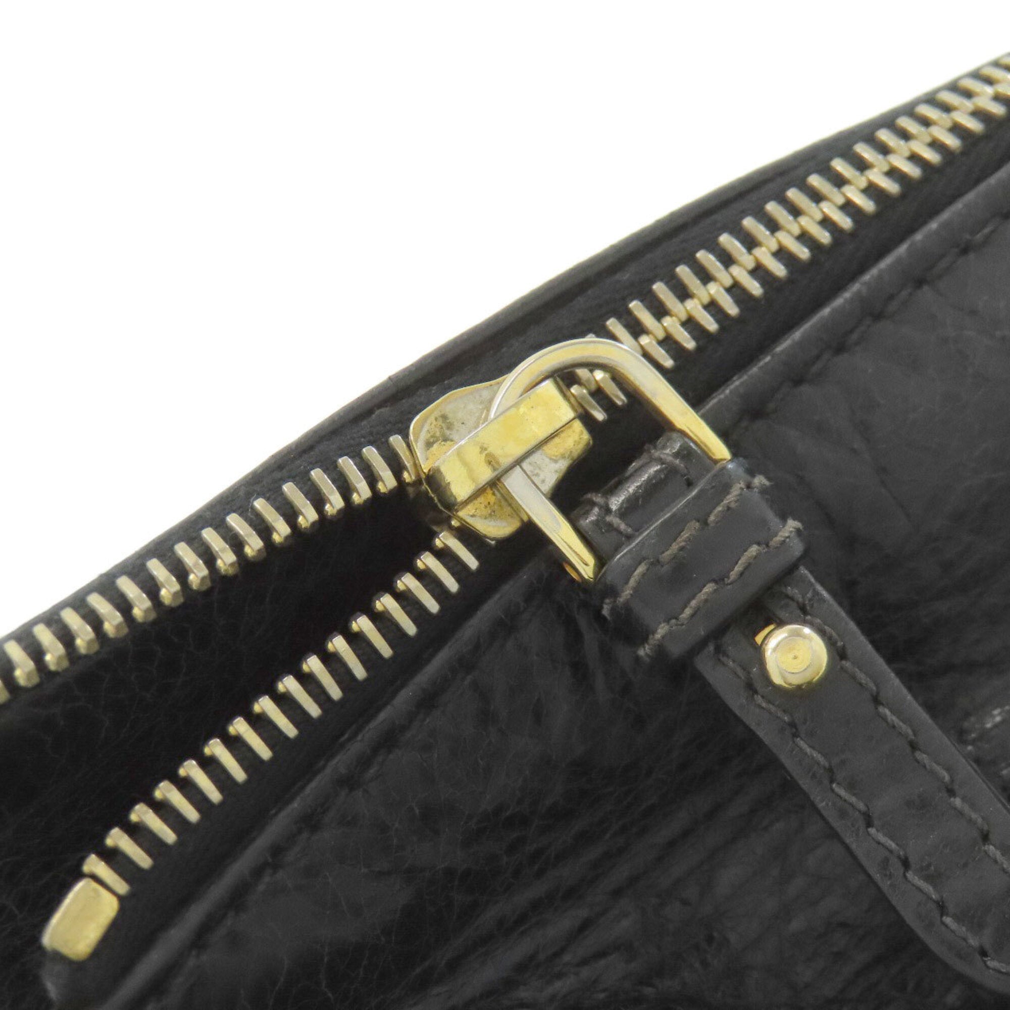 Miu Miu Black Leather Handbag (Pre-Owned)