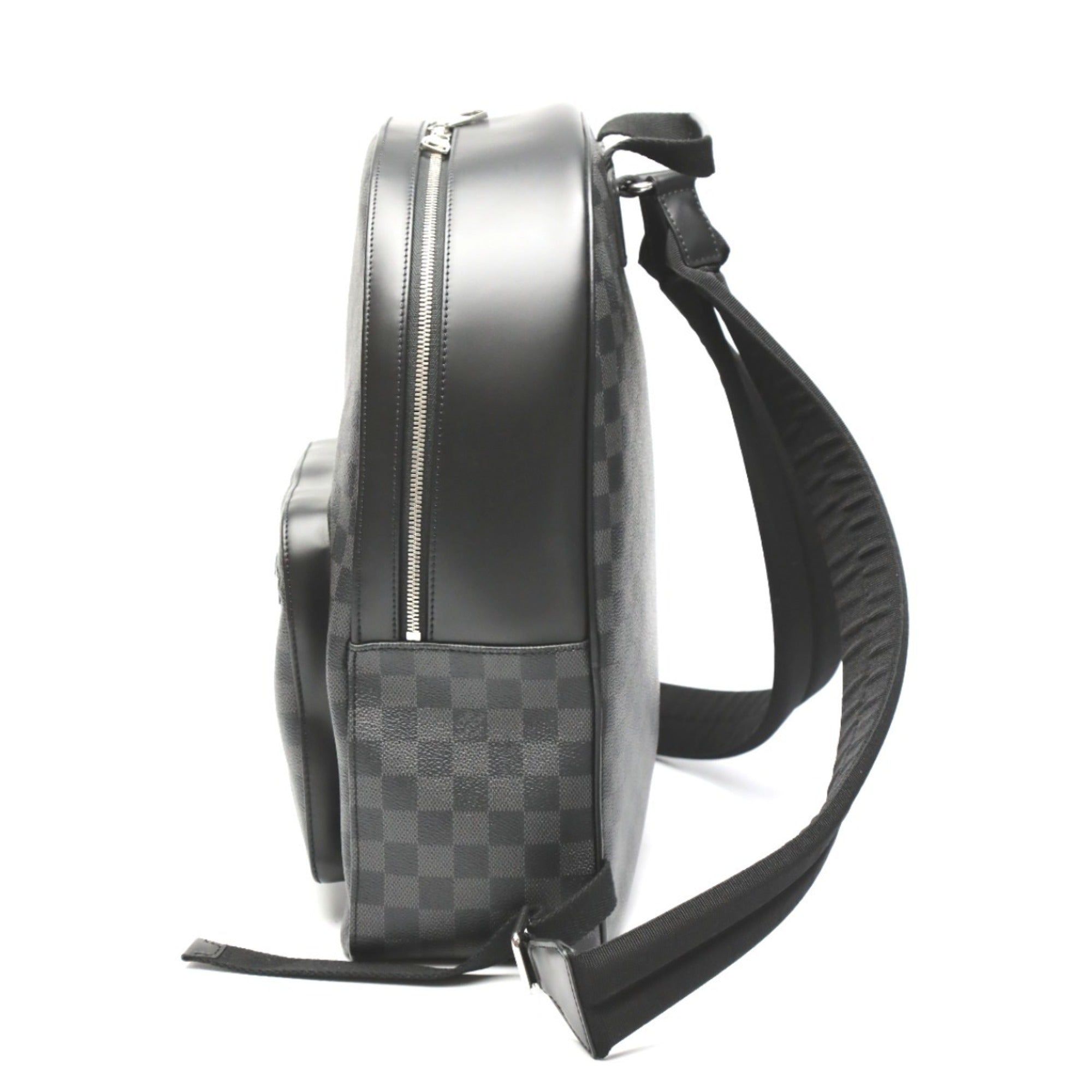 Louis Vuitton Damier Graphite Black Damier Graphite Backpack (Pre-Owned)