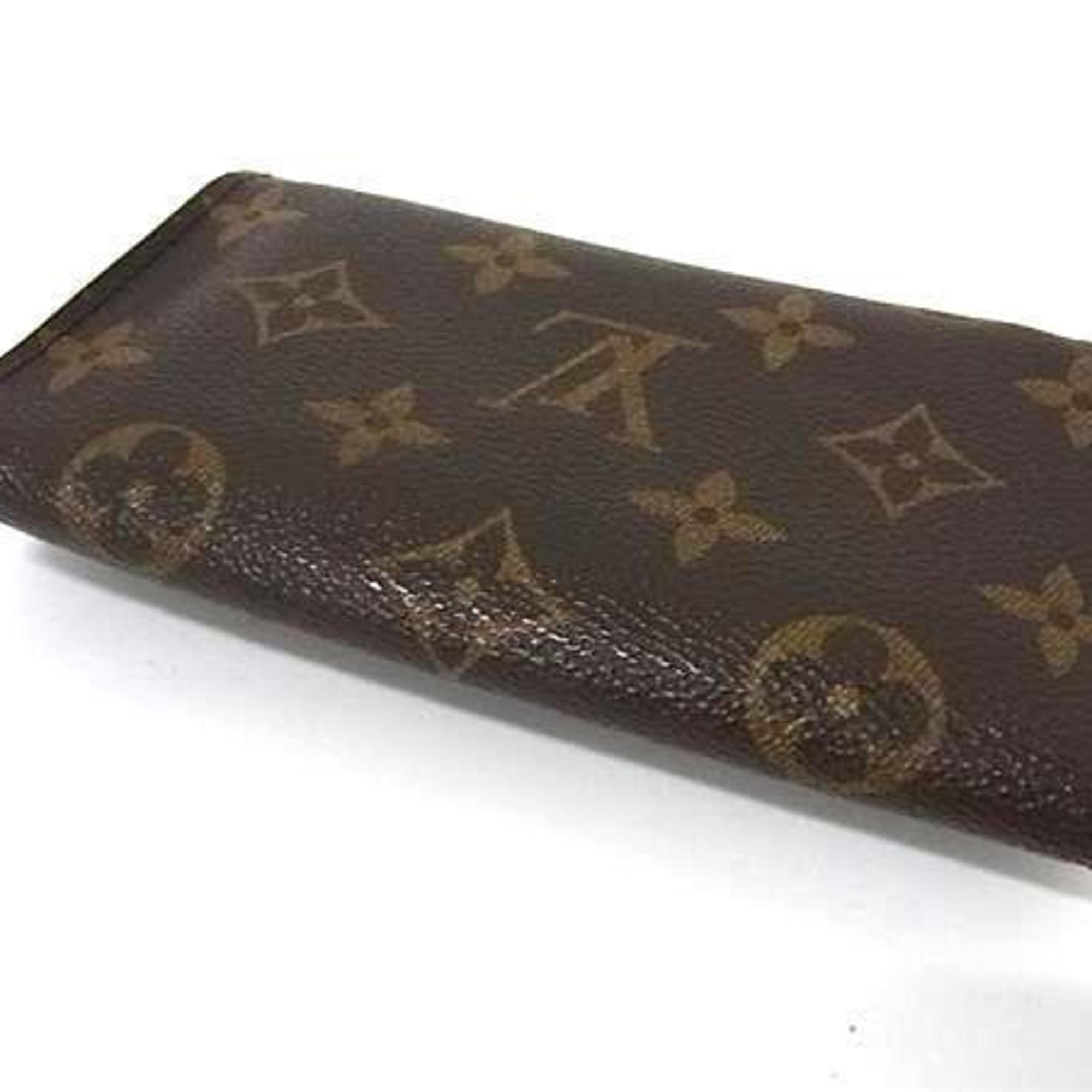Louis Vuitton Brown Monogram Wallet (Bi-Fold) (Pre-Owned)