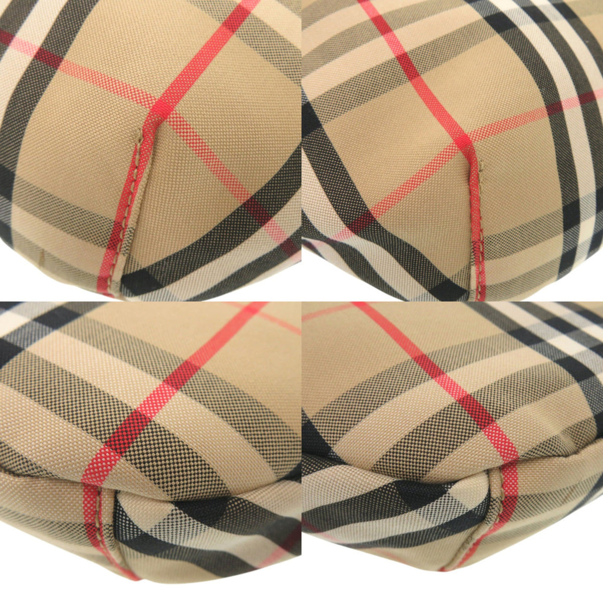Burberry Beige Cotton Polyester Fanny Pack (Pre-Owned)
