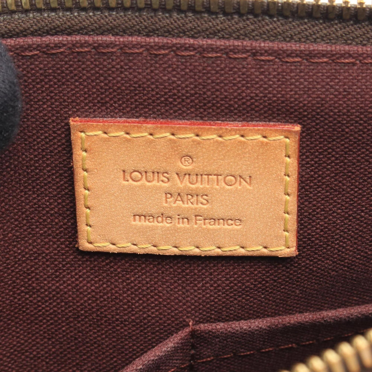Louis Vuitton Brown Pvc Leather Handbag (Pre-Owned)