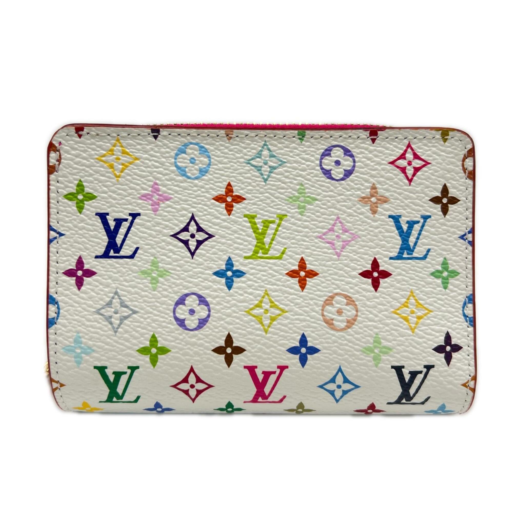 Louis Vuitton Monogram Multicolore Multi-Color Coated Canvas Wallet (Bi-Fold) (Pre-Owned)