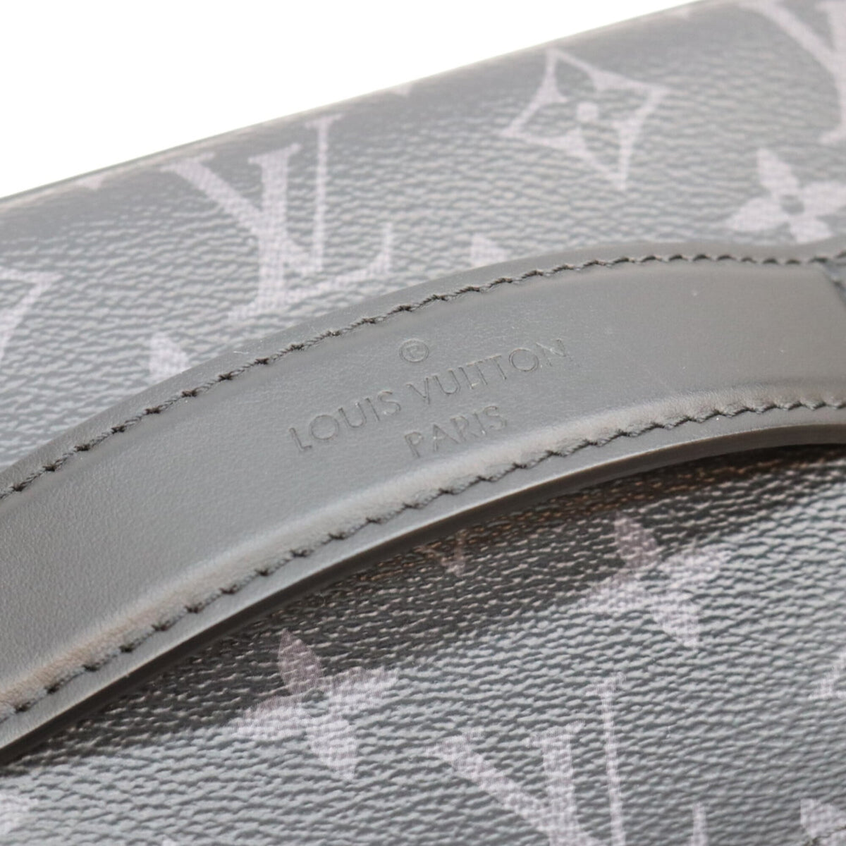 Louis Vuitton Black Monogram Eclipse Pouch (Pre-Owned)