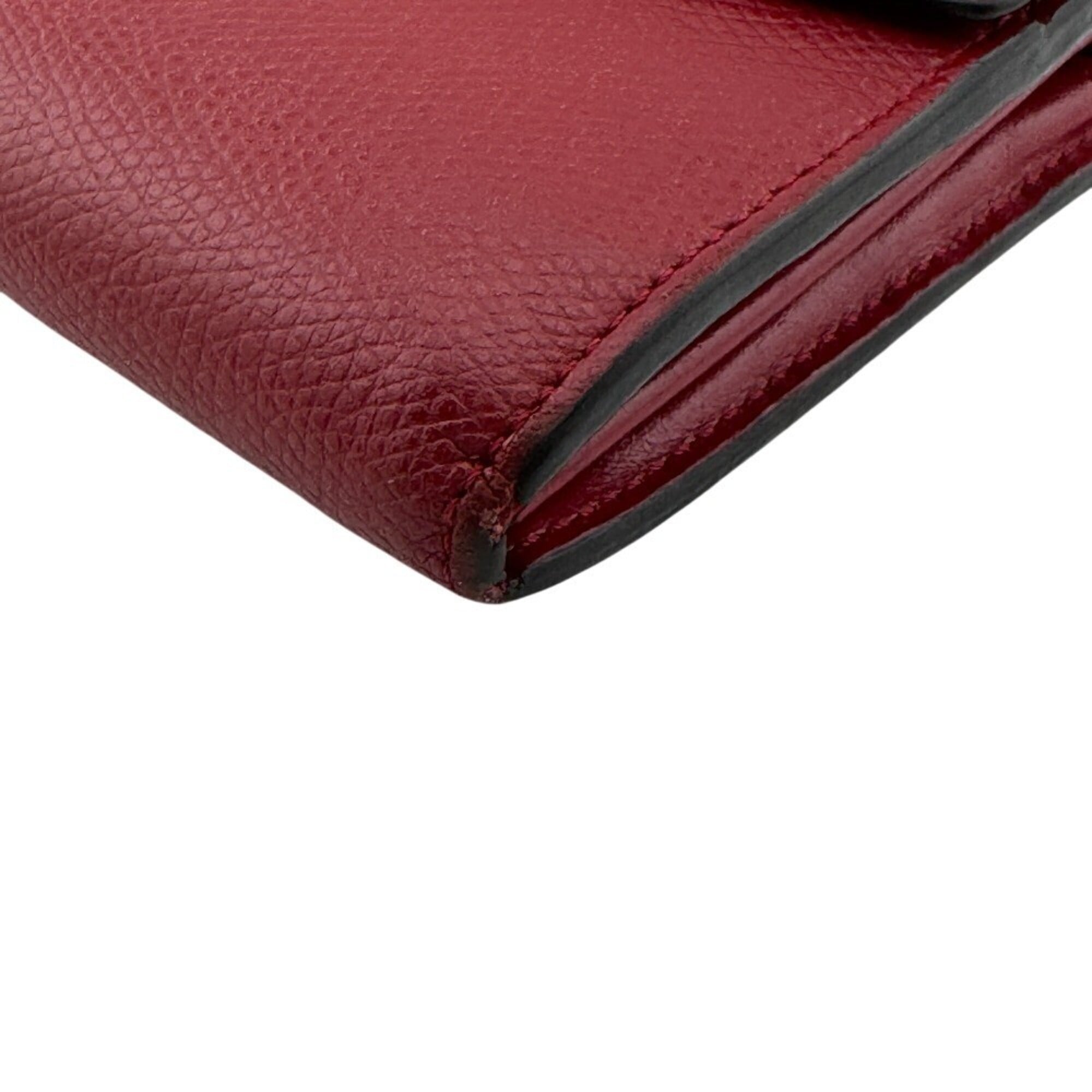 Fendi Red Color Leather (Pre-Owned)