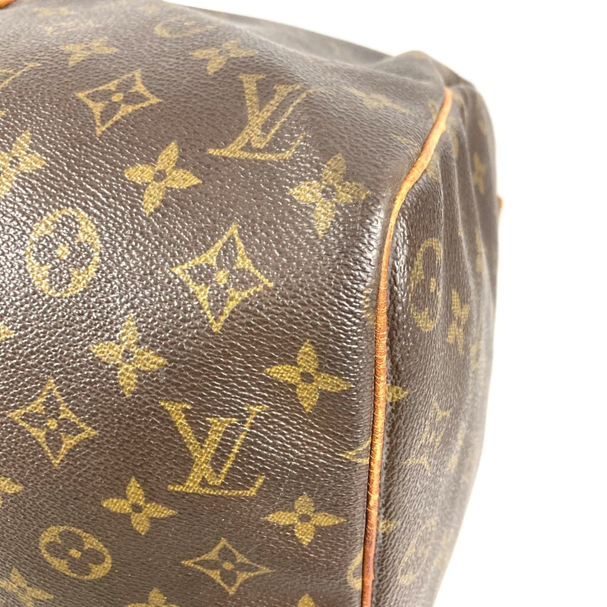 Louis Vuitton Monogram Brown Monogram Boston Bag Handbag (Pre-Owned)