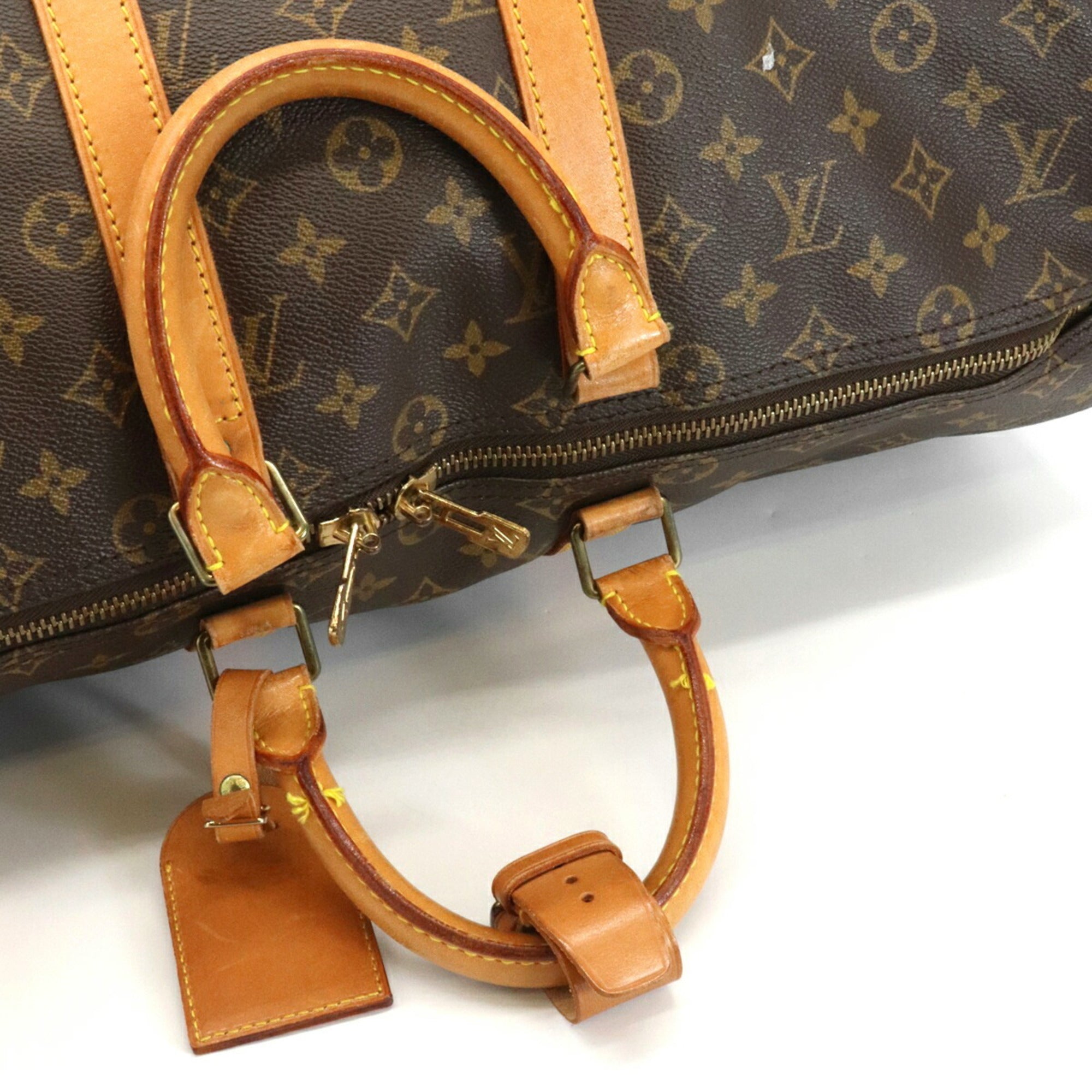 Louis Vuitton Brown Monogram Monogram Boston Bag (Pre-Owned)