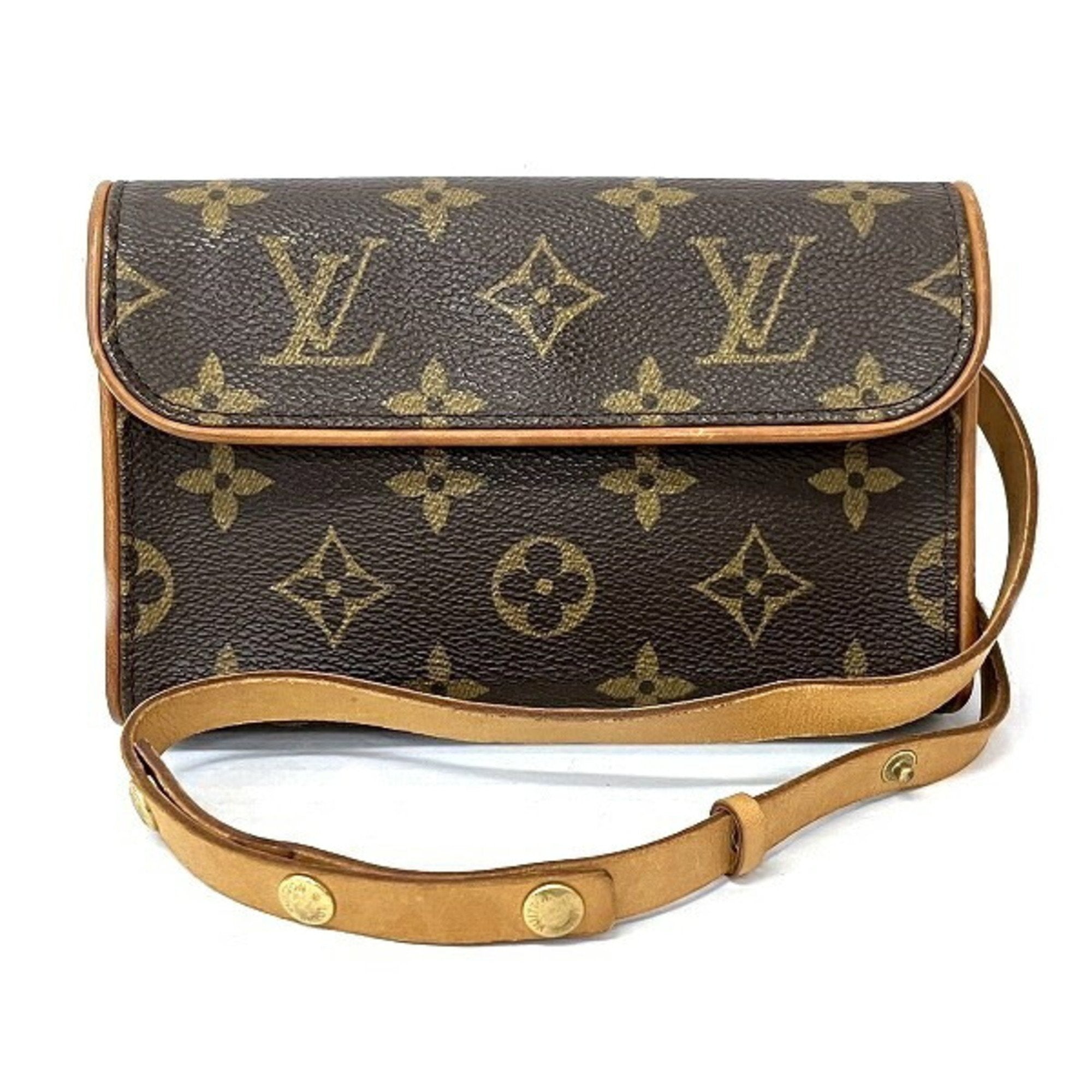 Louis Vuitton Brown Pochette Pouch (Pre-Owned)