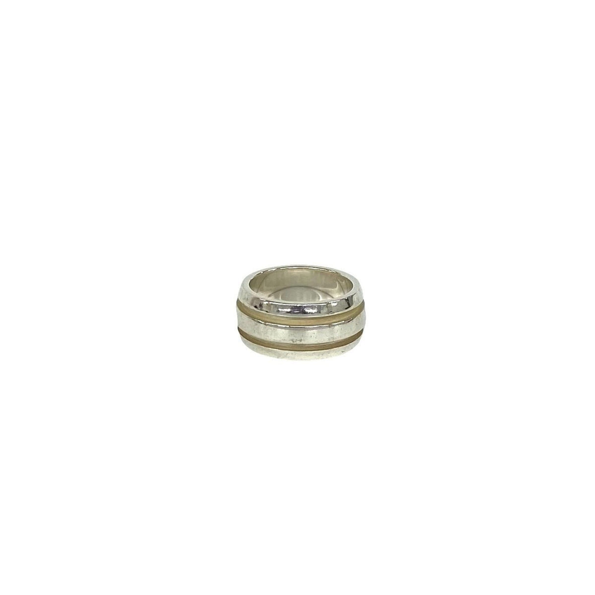 Tiffany Silver Silver 925 Band Ring (Pre-Owned)