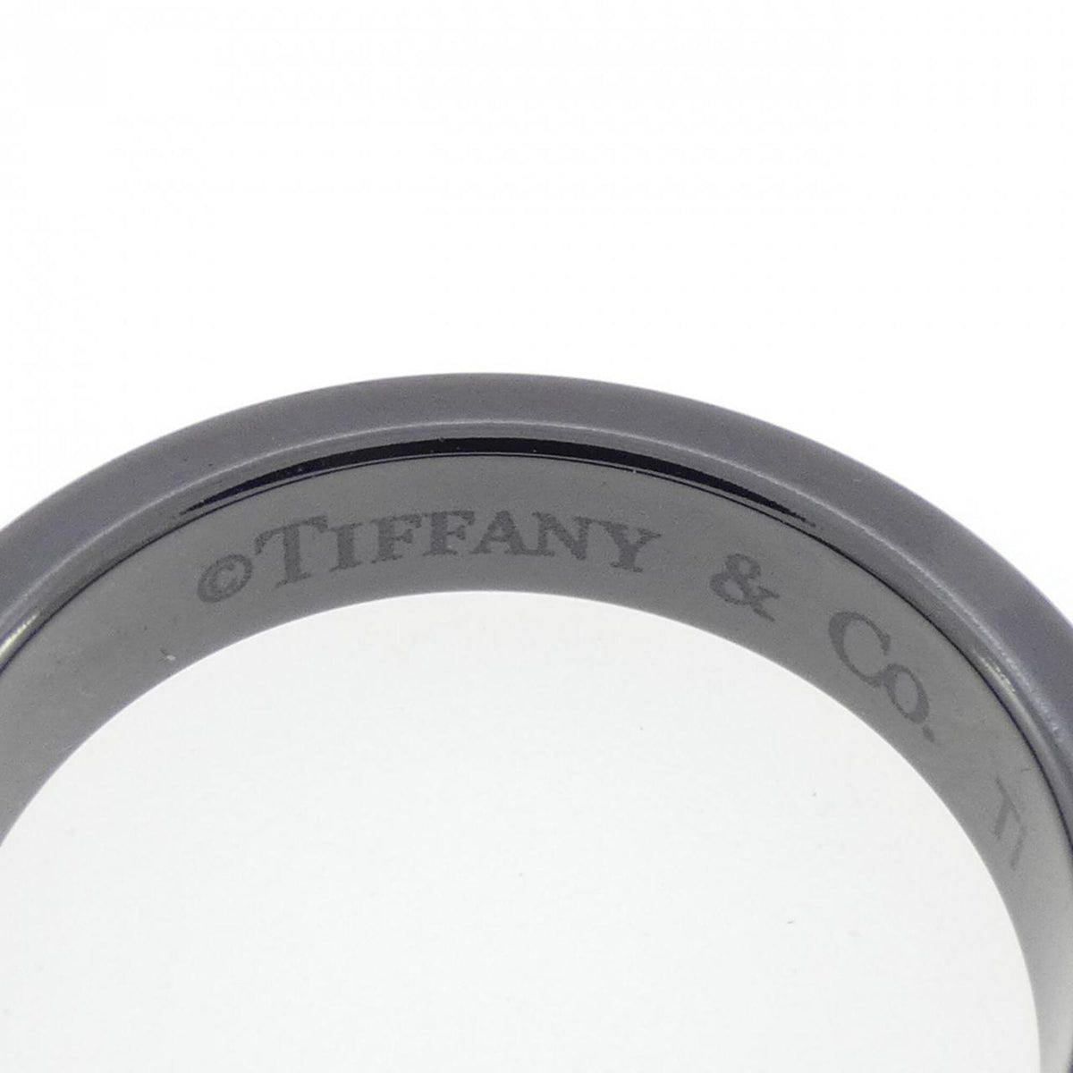 Tiffany Titanium Band Ring (Pre-Owned)