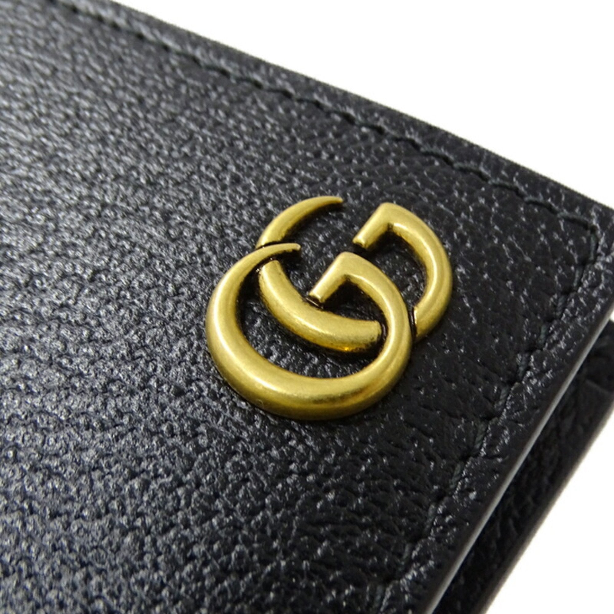 Gucci Black Leather Wallet (Bi-Fold) (Pre-Owned)