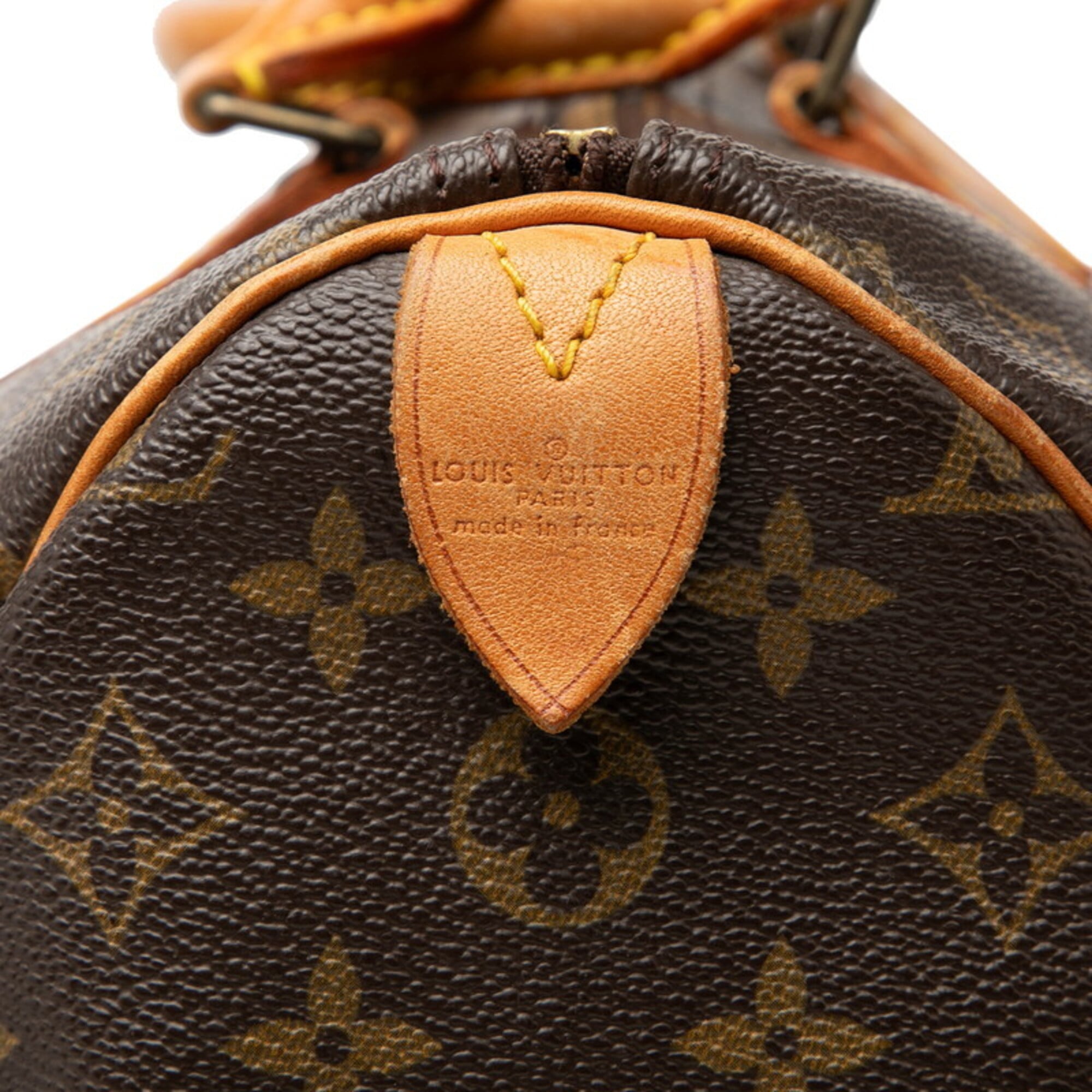 Louis Vuitton Brown Pvc Leather Boston Bag Handbag (Pre-Owned)