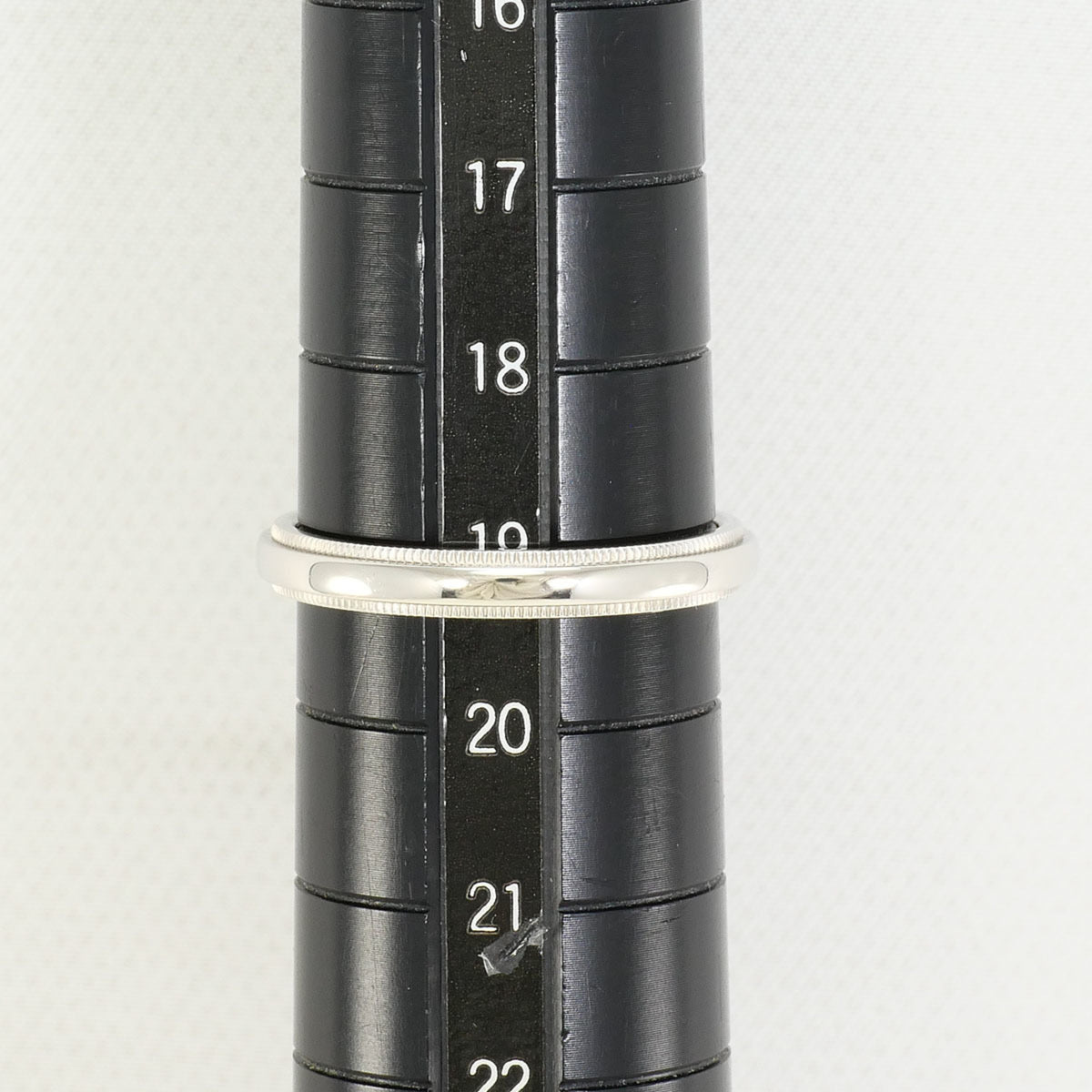 Tiffany Platinum Platinum 950 Band Ring (Pre-Owned)